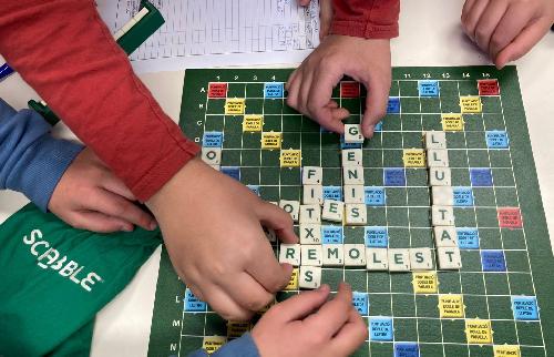 Berga organitza un campionat escolar de Scrabble amb la participació de l'alumnat dels centres de primària i secundària