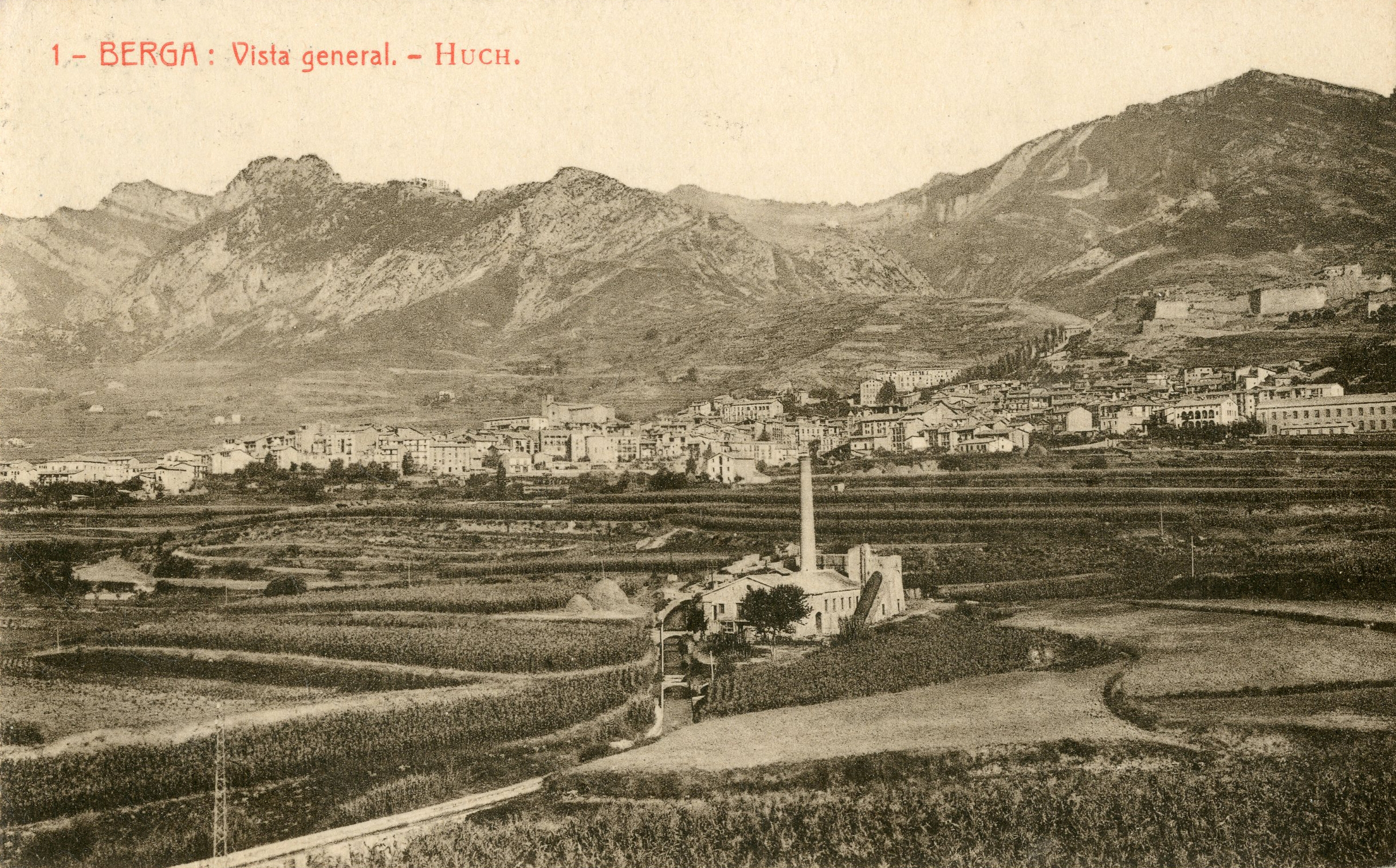 L??Ajuntament de Berga edita un calendari de sobretaula amb postals dels anys vint i trenta de Jaume Huch Guixer