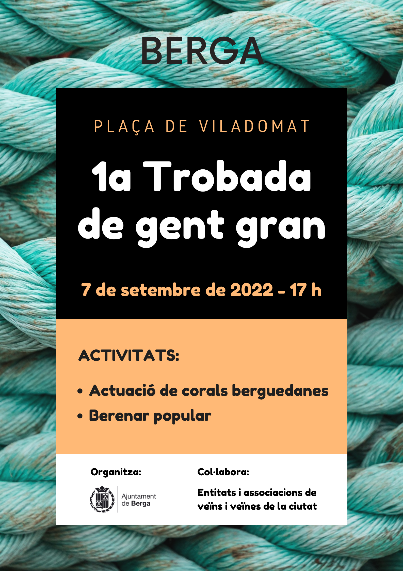 1a Trobada de gent gran de Berga 