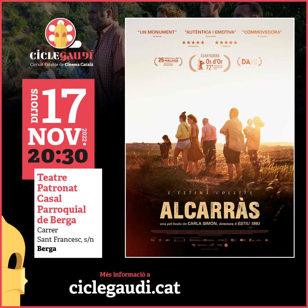 Cicle Gaudí: "Alcarràs" 