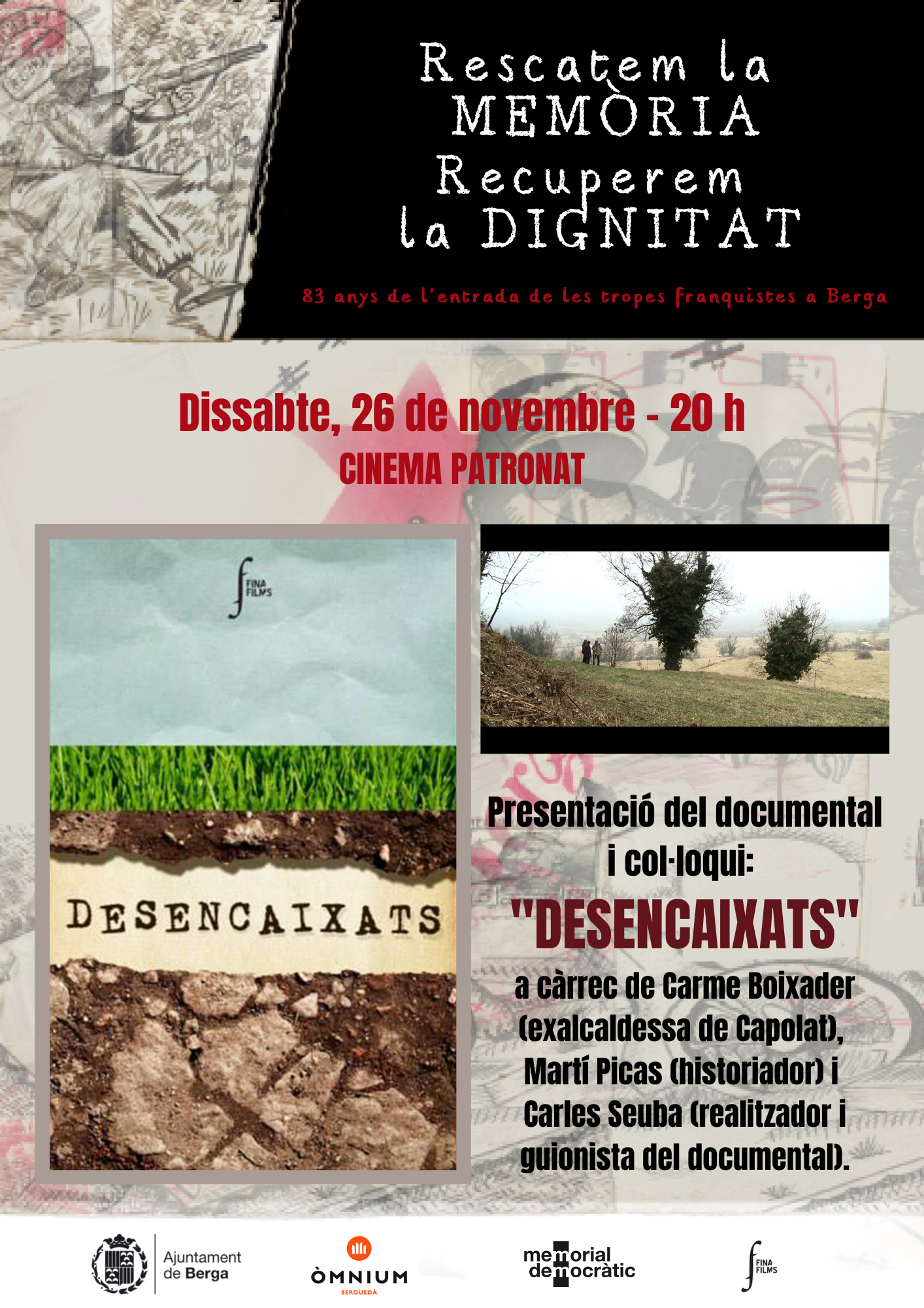 Projecció del documental: 