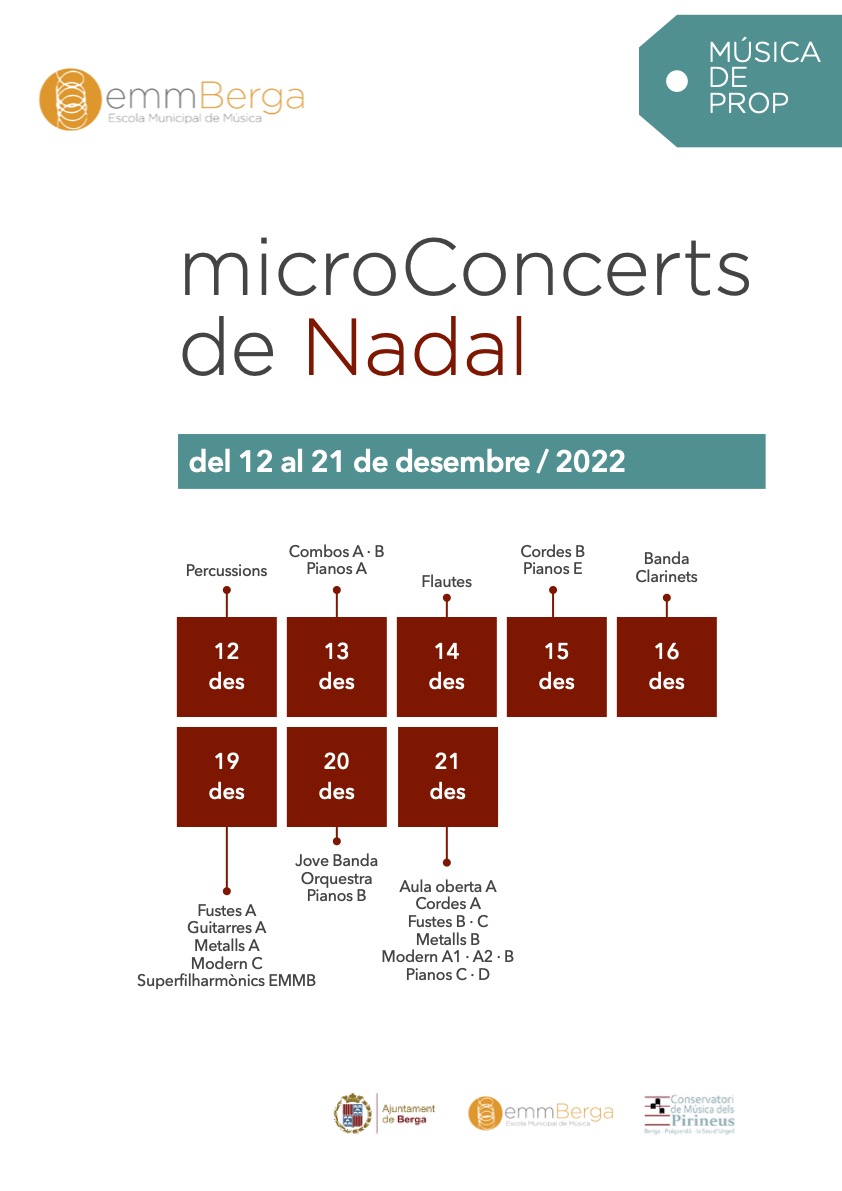 microConcerts de Nadal 