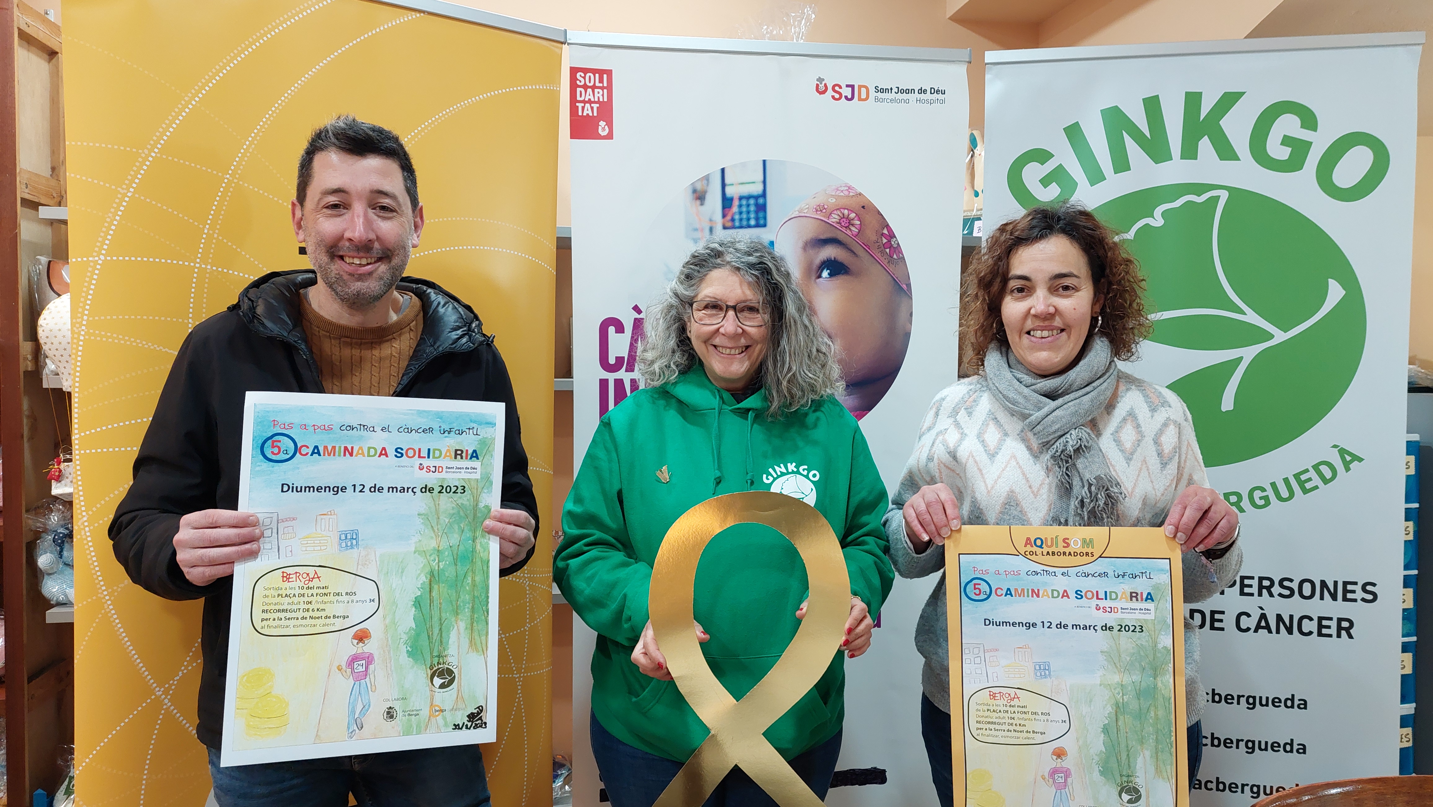 Berga recaptarà fons per a la investigació del càncer infantil amb la caminada solidària de Ginkgo que es farà el 12 de març