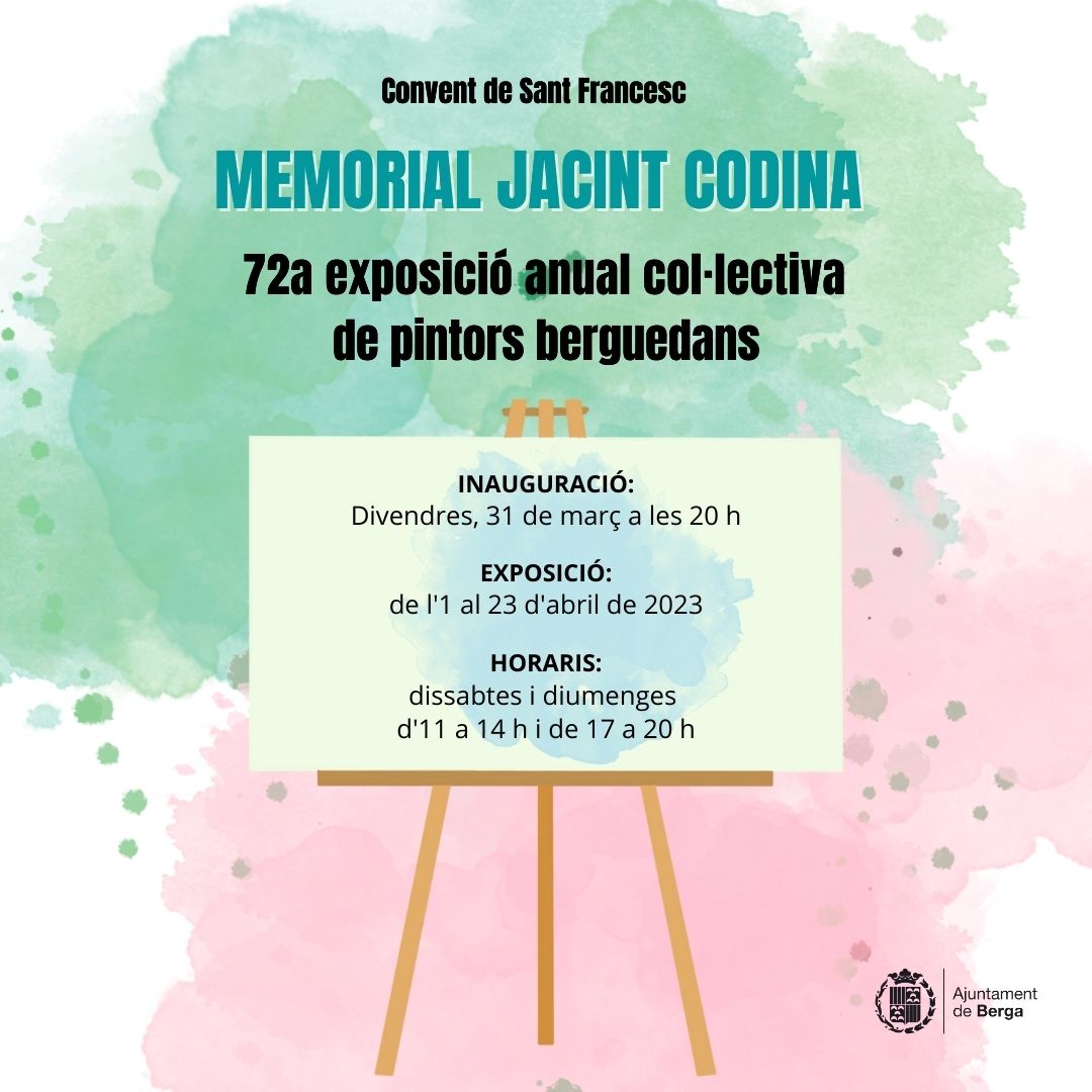 Cartell - 72è Memorial Jacint Codina 