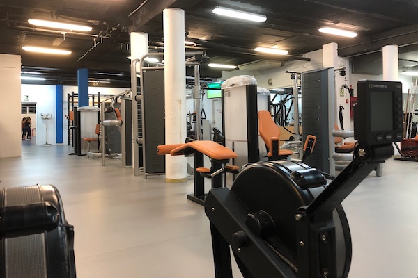 Sala de fitness del CEM El Tossalet