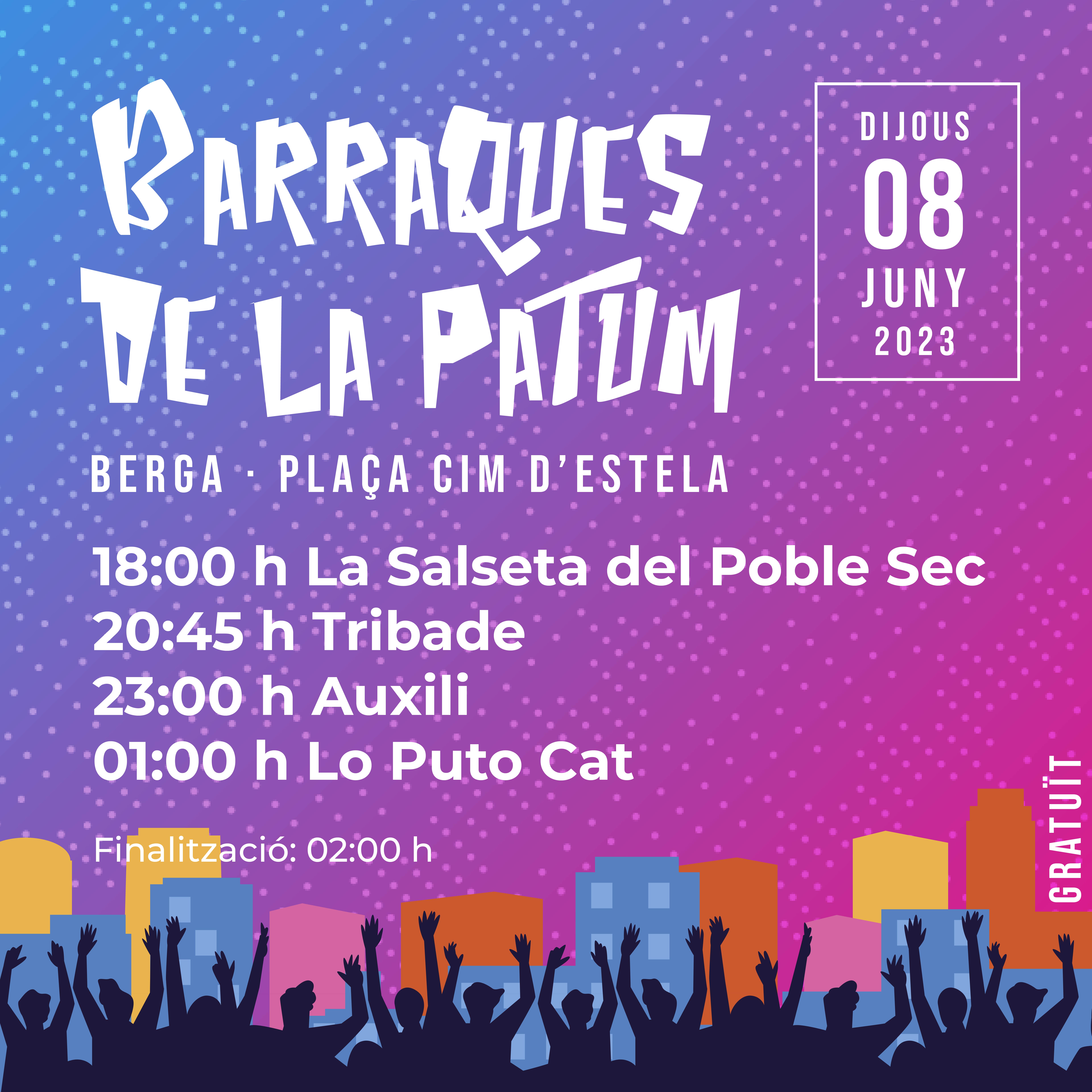 Barraques de La Patum 2023