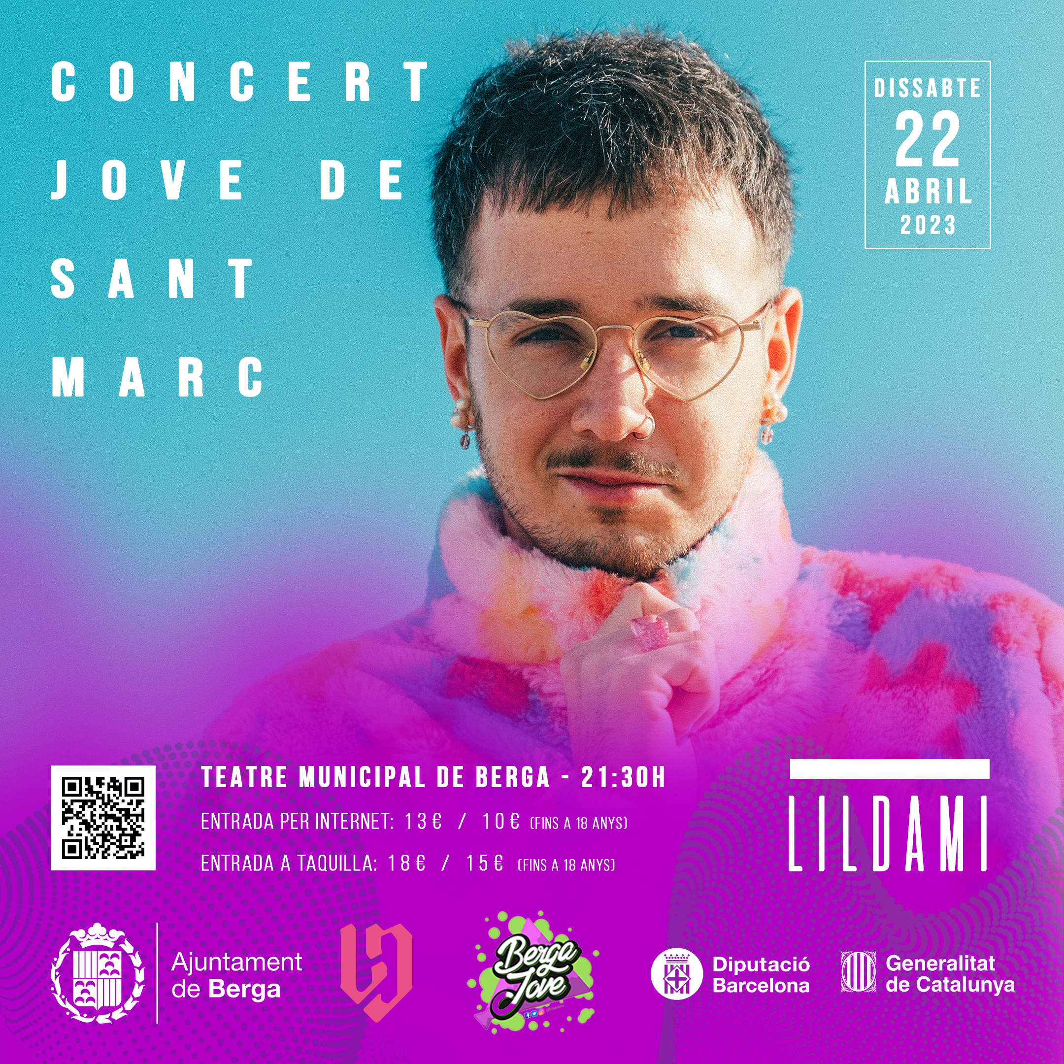 Cartell - Concert jove de Sant Marc 2023