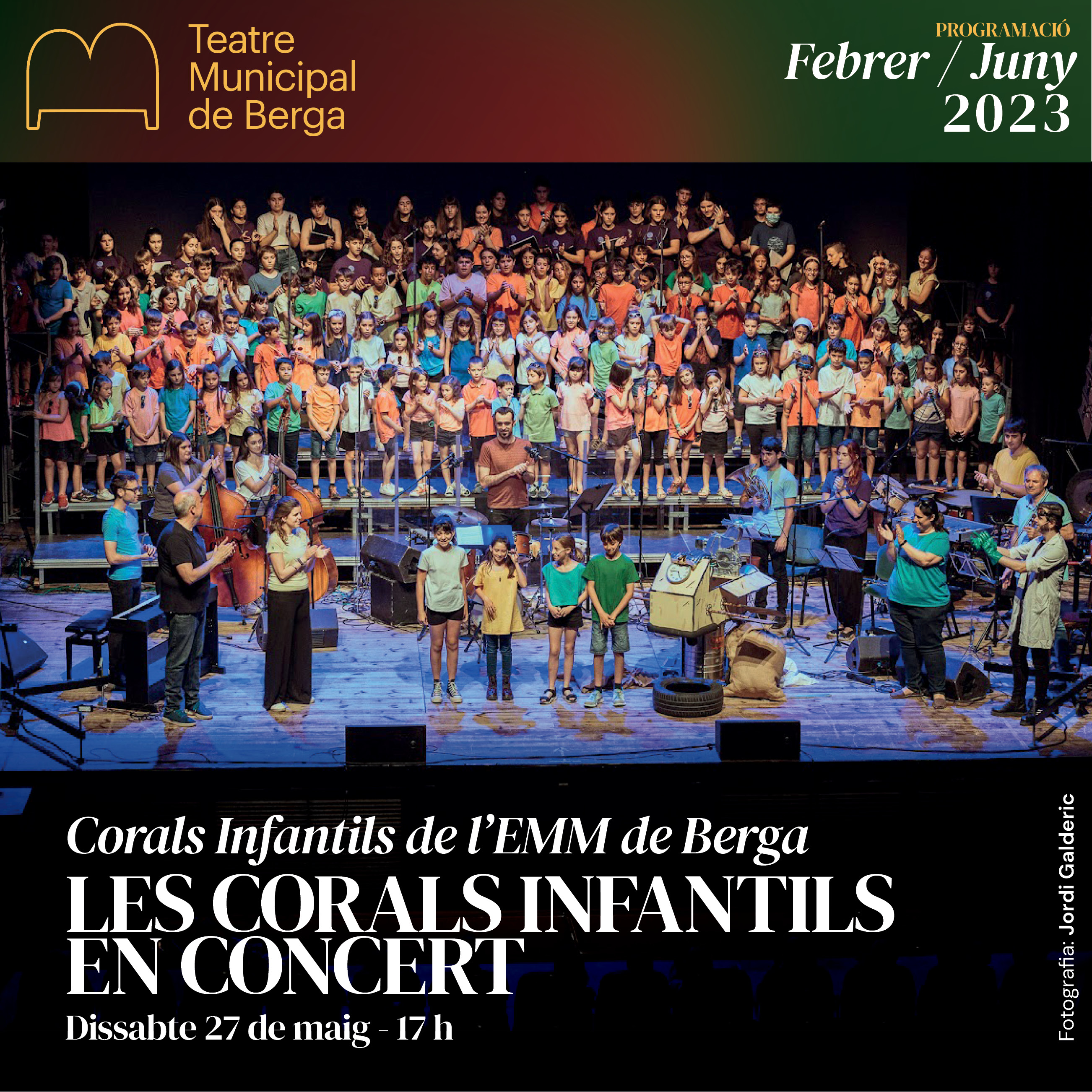 Cartell - Corals Infantils de l'EMM Berga