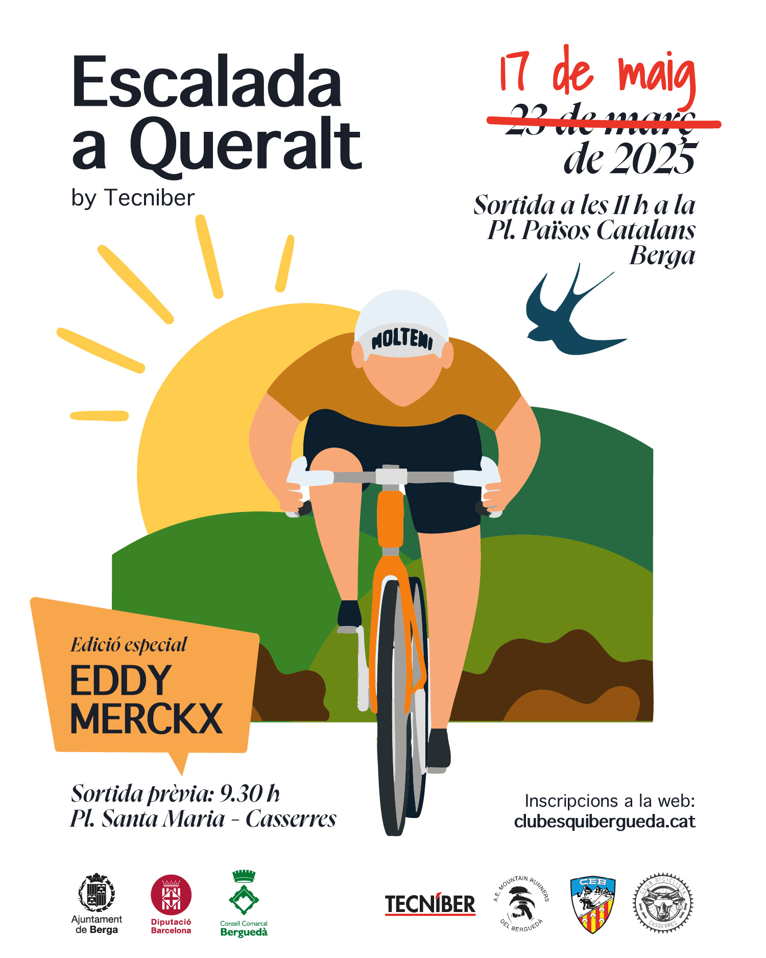 Cronoescalada ciclista a Queralt