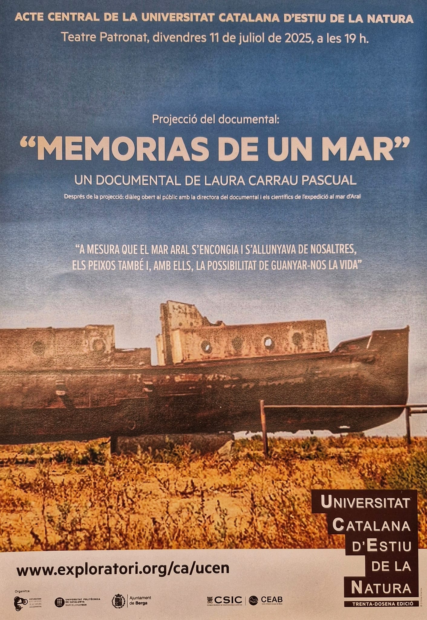Acte central: Universitat Catalana d'Estiu de la Natura