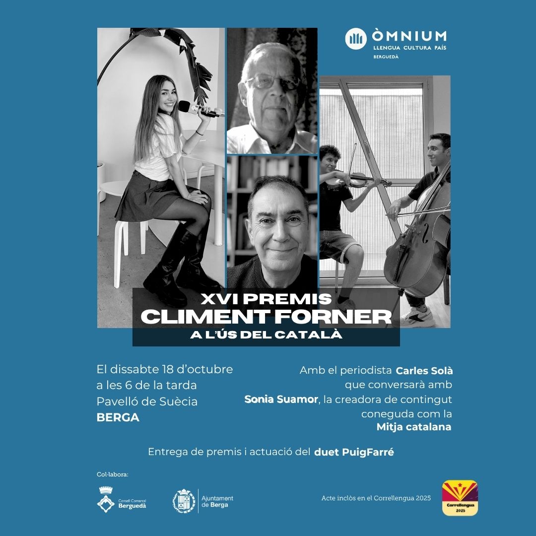 XVI Premis Climent Forner a l'ús del català