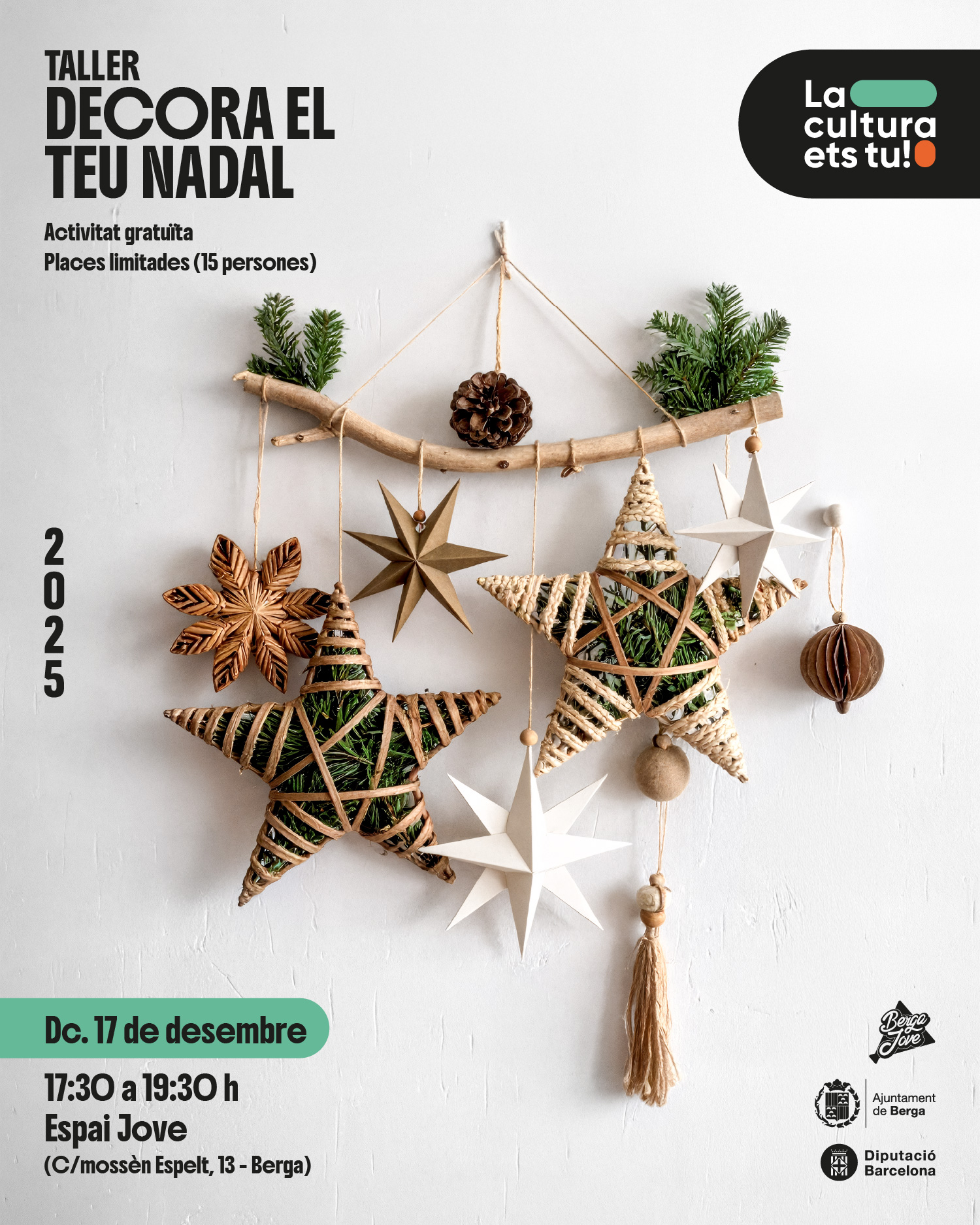 Taller: "Decora el teu Nadal"