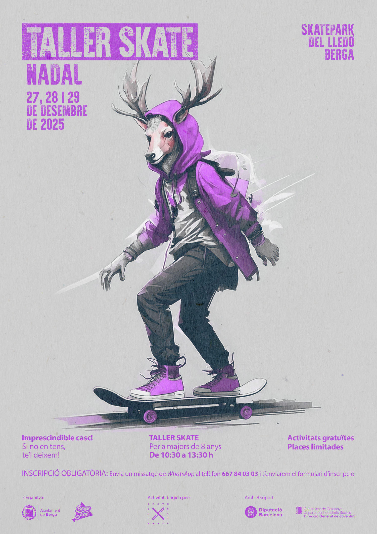 Taller d'skate de Nadal 
