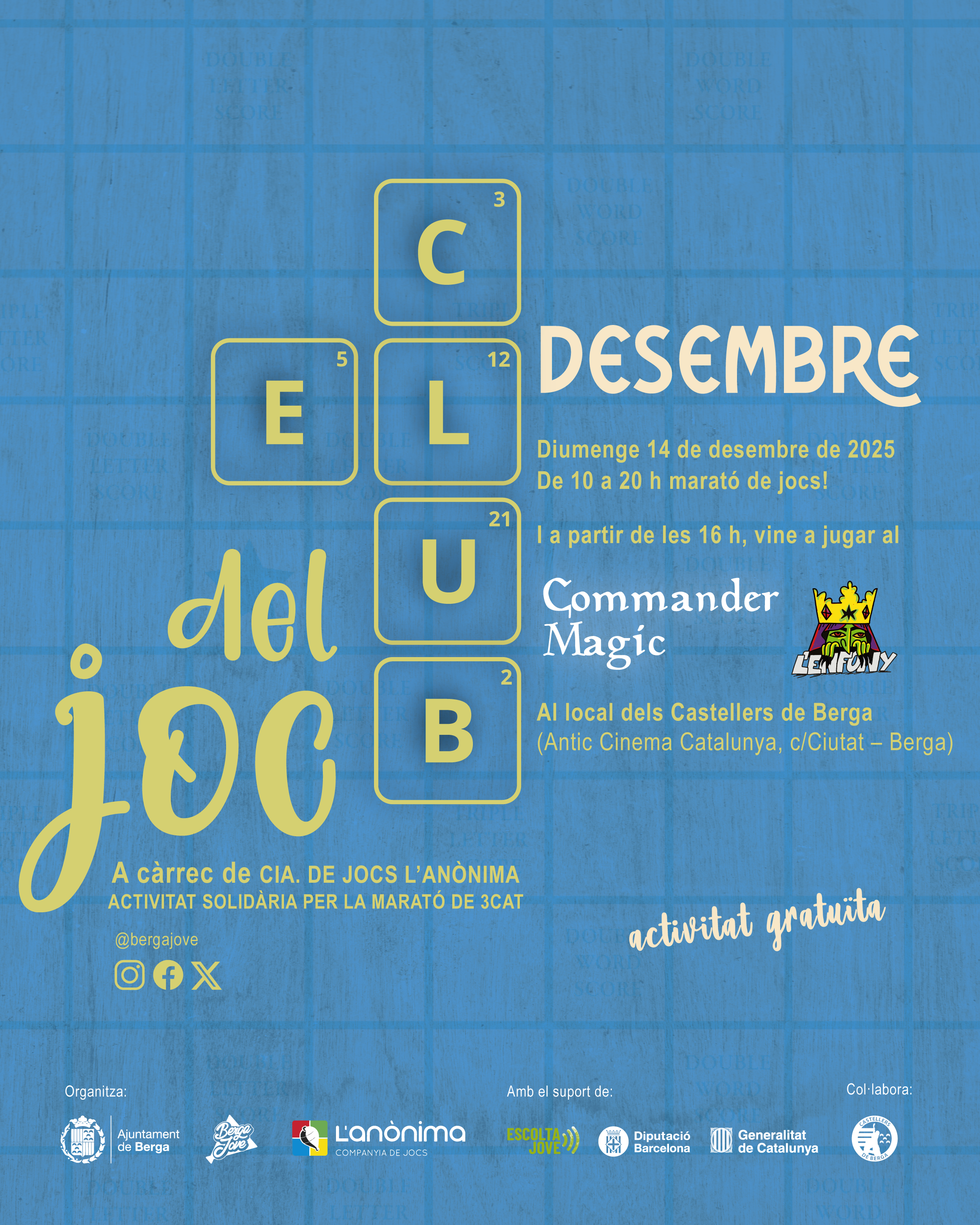 Club del Joc - Marató de jocs 