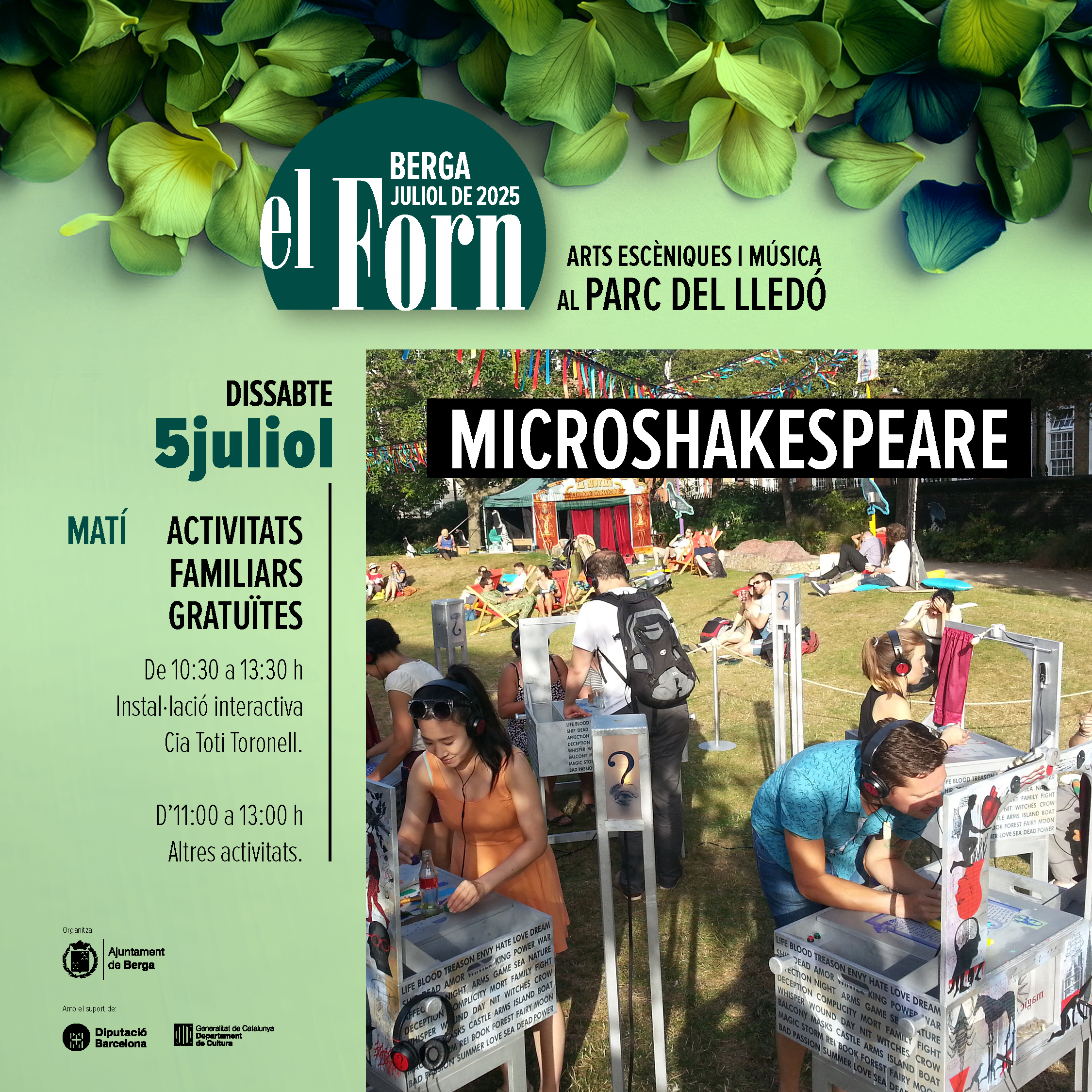 El Forn: "Microshakespeare" amb la Cia Toti Toronell 