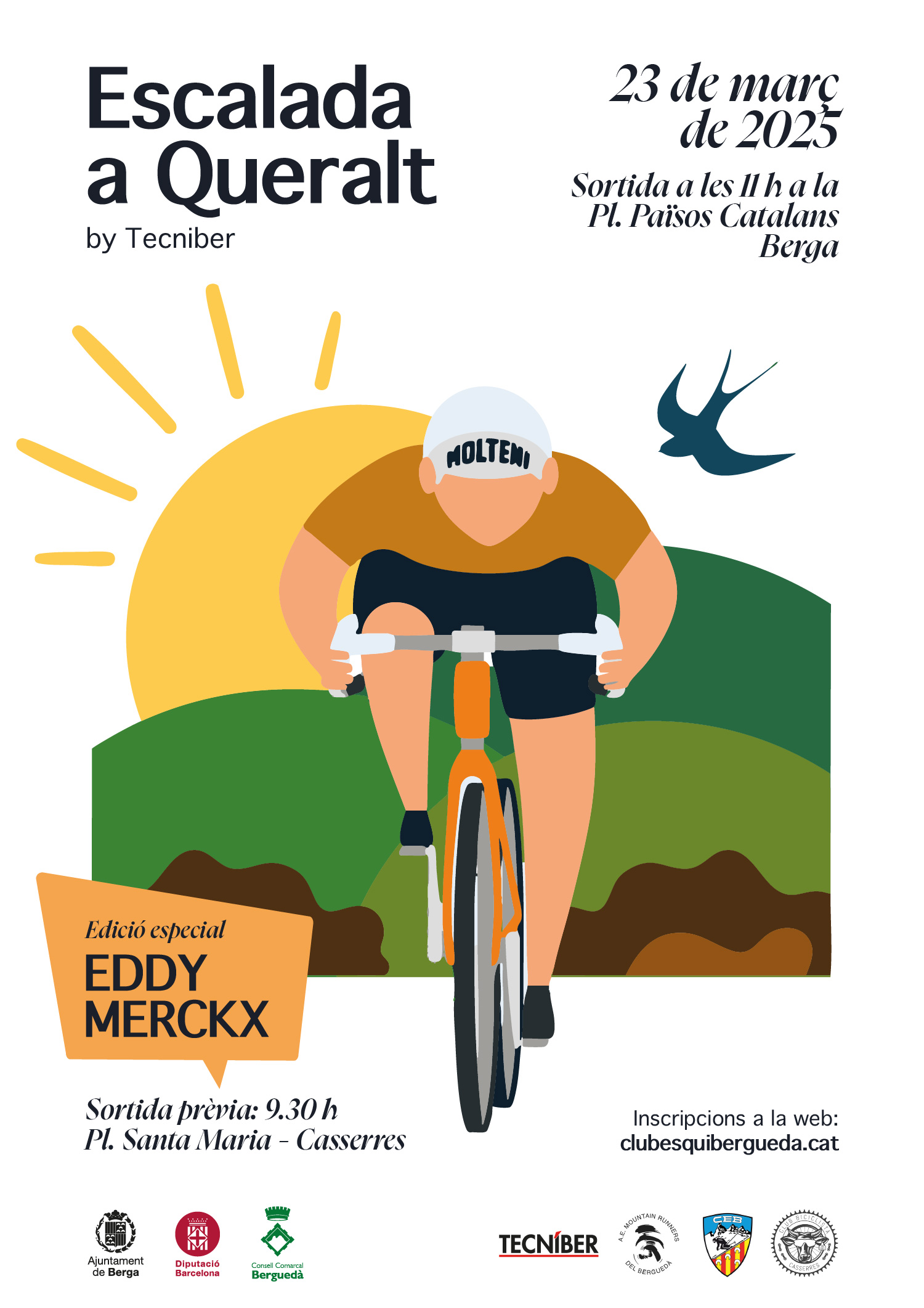 Escalada Ciclista a Queralt Edició Especial Eddy Merckx