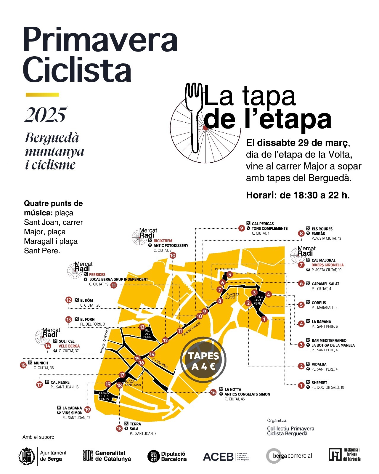 Cartell - La tapa de l'etapa 