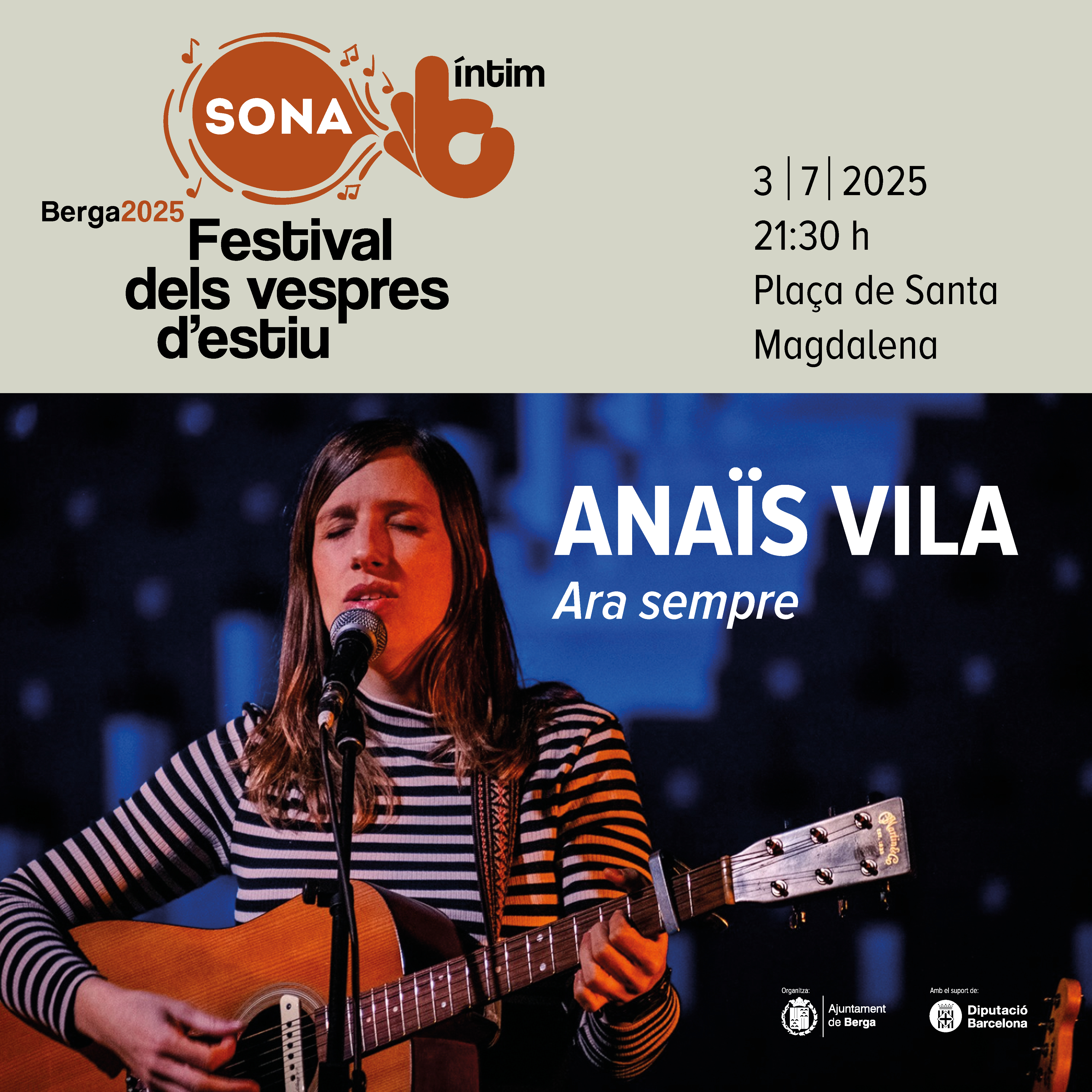 SonaB Íntim: "Ara sempre" amb Anaïs Vila 