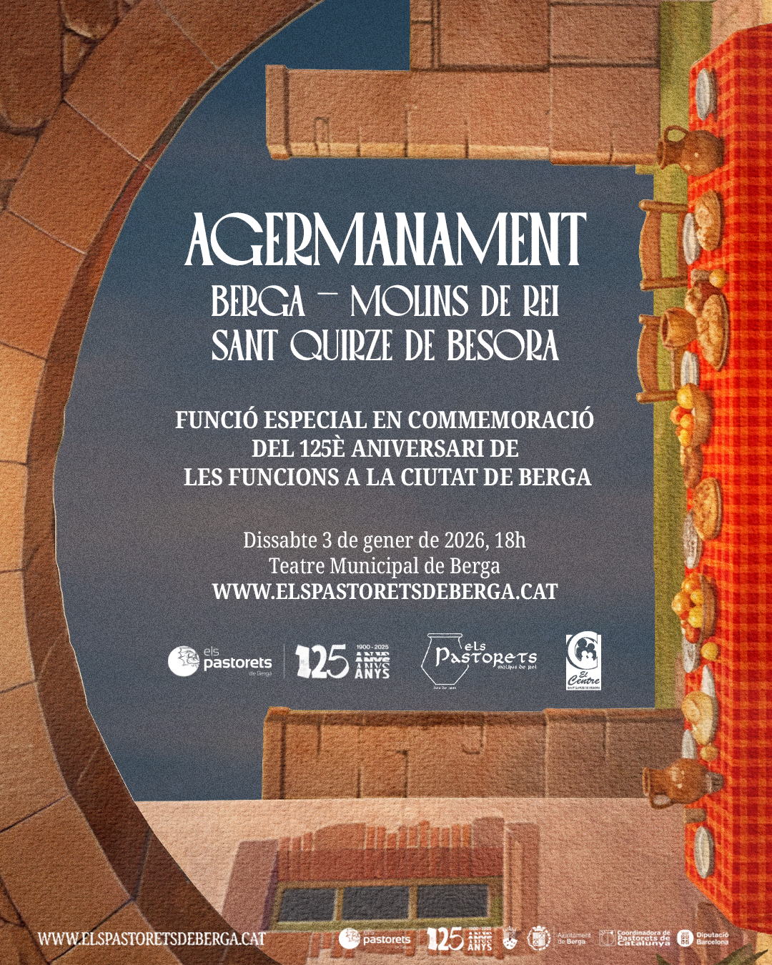 Els Pastorets de Serafí Pitarra - Funció especial agermanament 