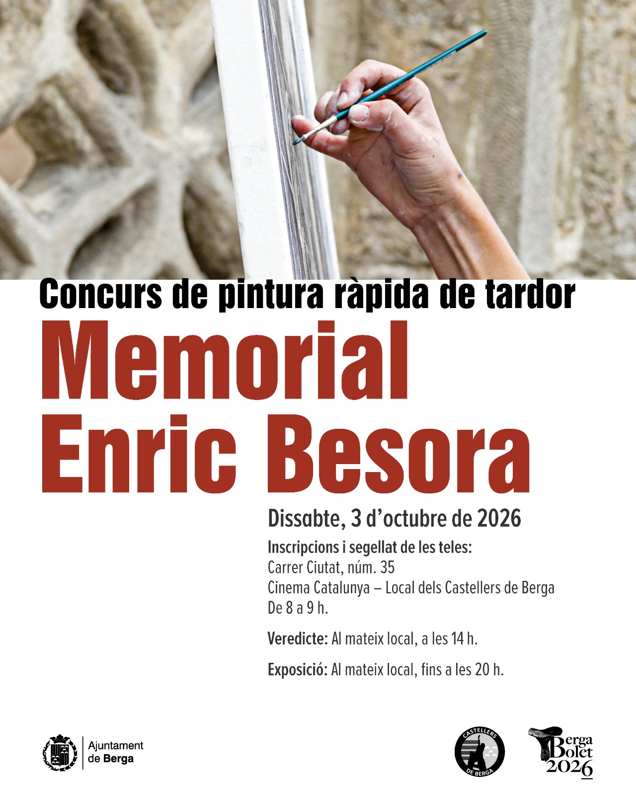 Concurs de Pintura R&agrave;pida de Tardor - Memorial Enric Besora Bovet 