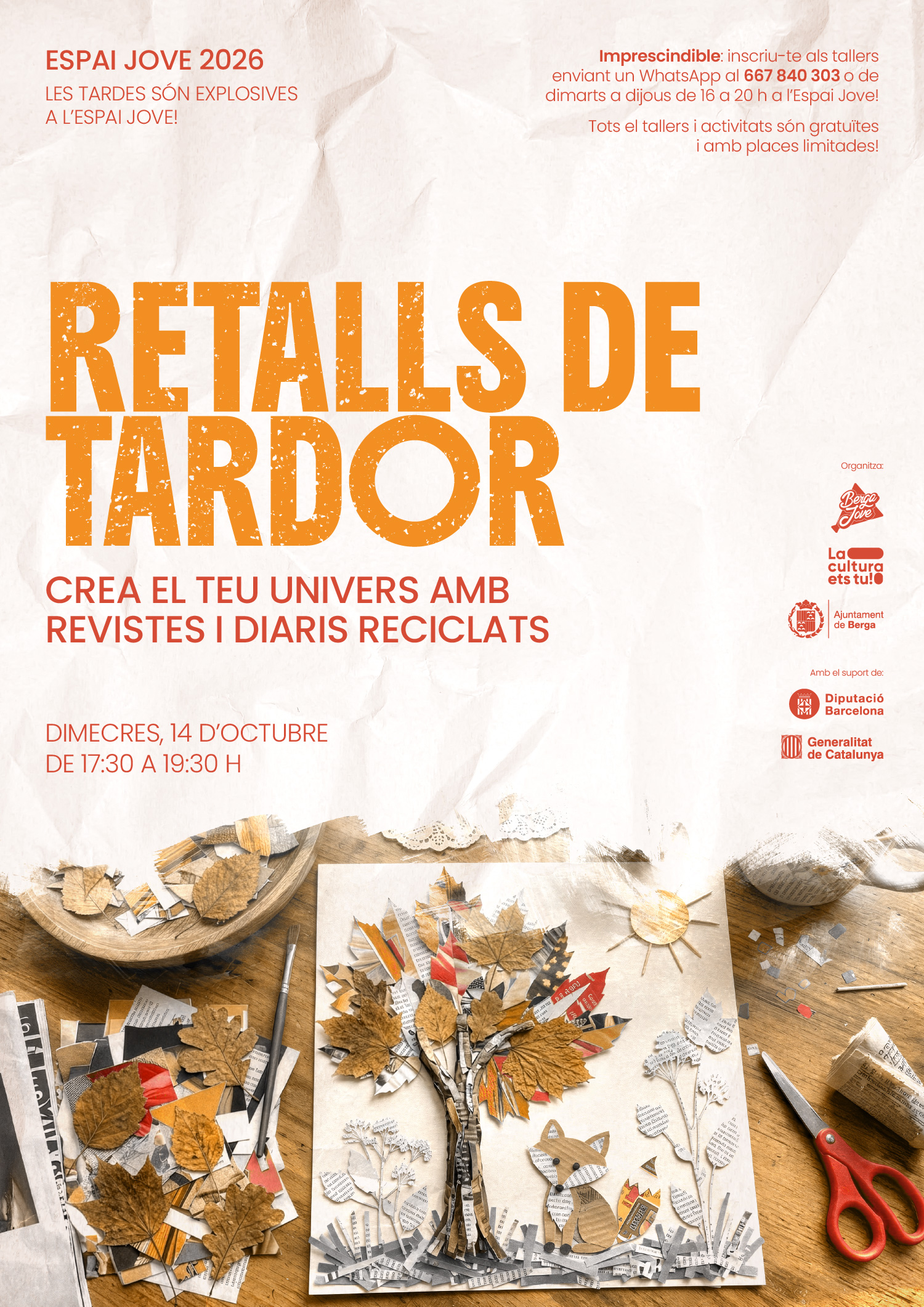 Taller: "Retalls de tardor" 