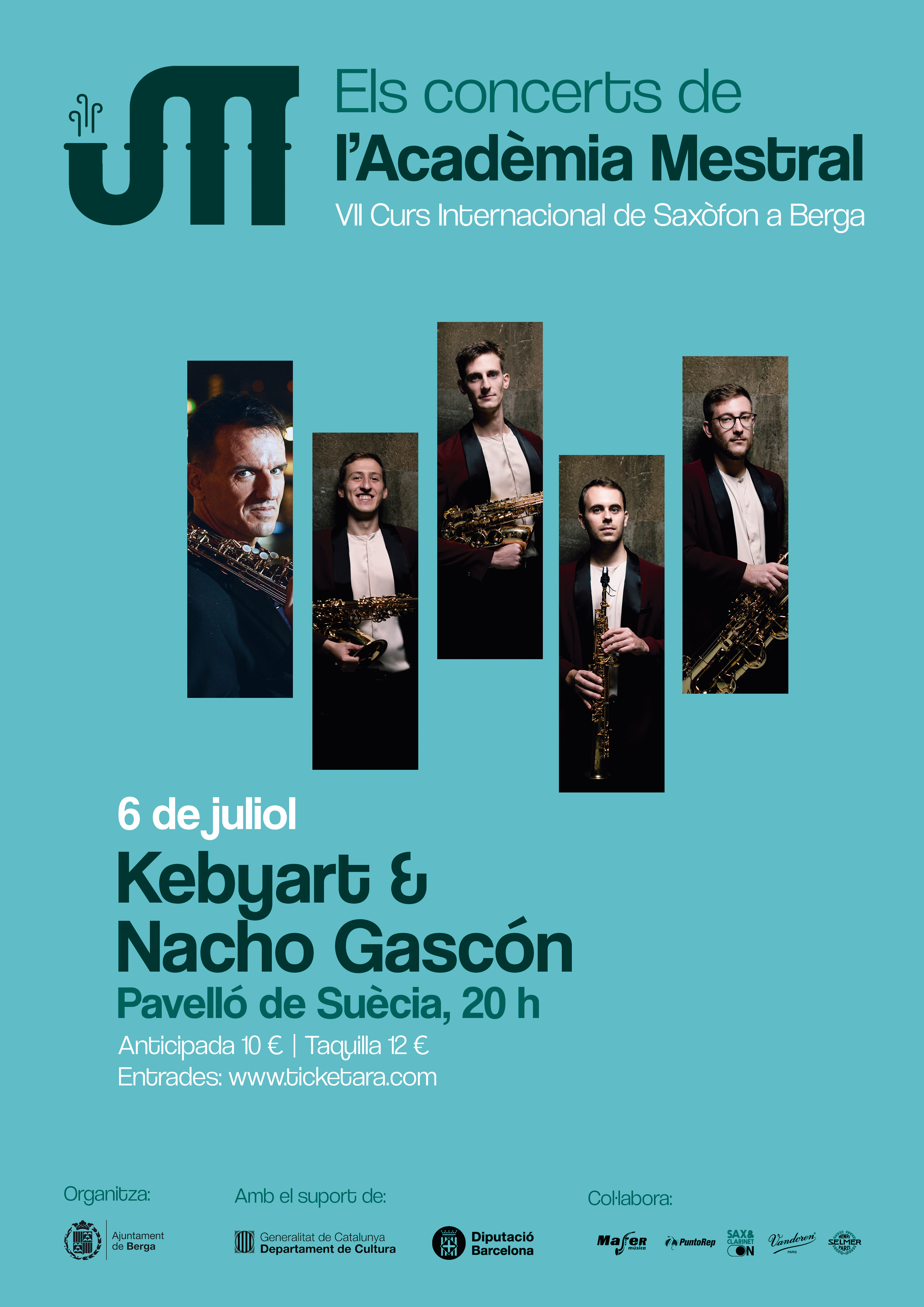 Concert inaugural de l�??Acadèmia Mestral: Kebyart i Nacho Gascón 