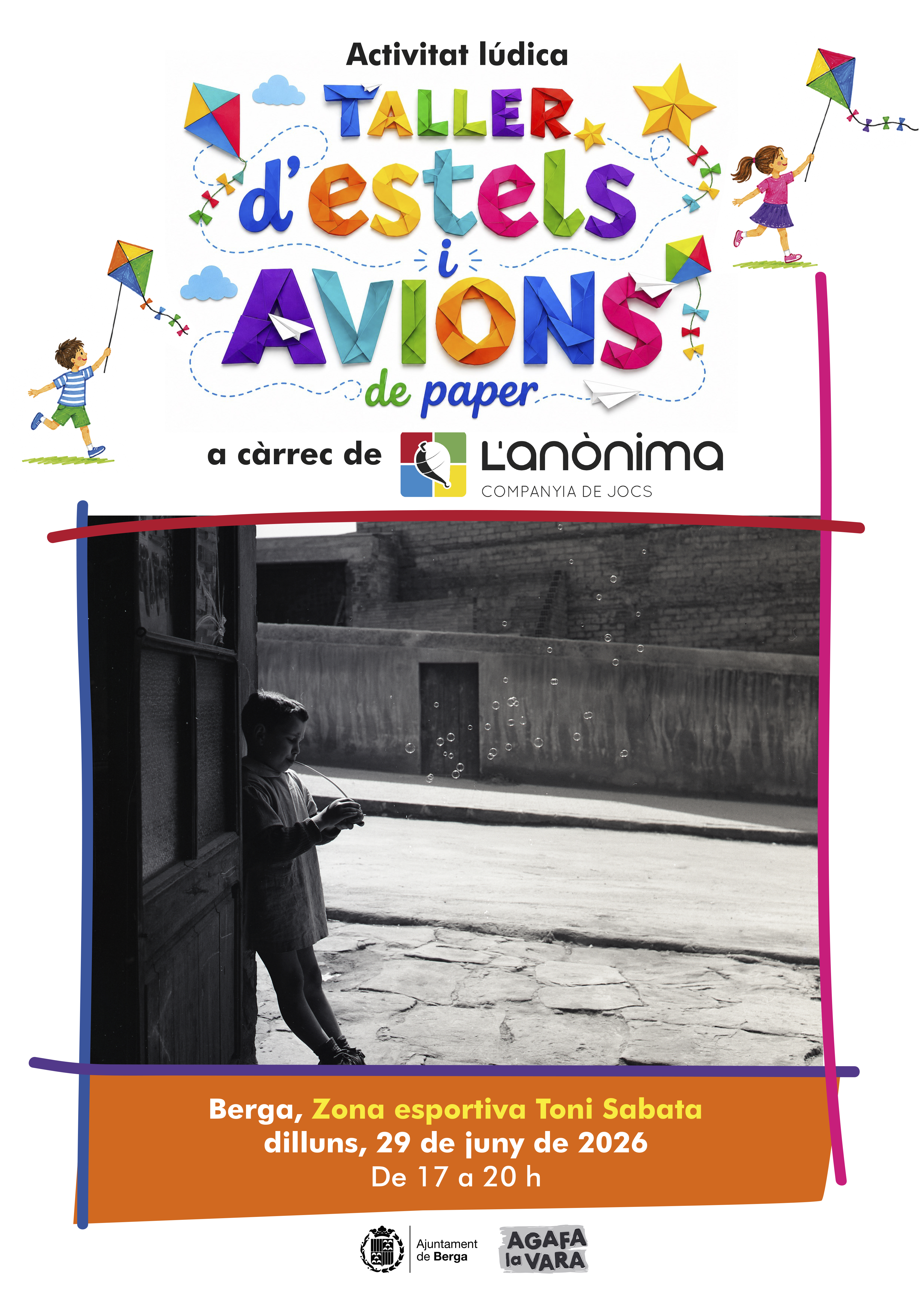 Activitat lúdica: Taller d�??estels i avions de paper
