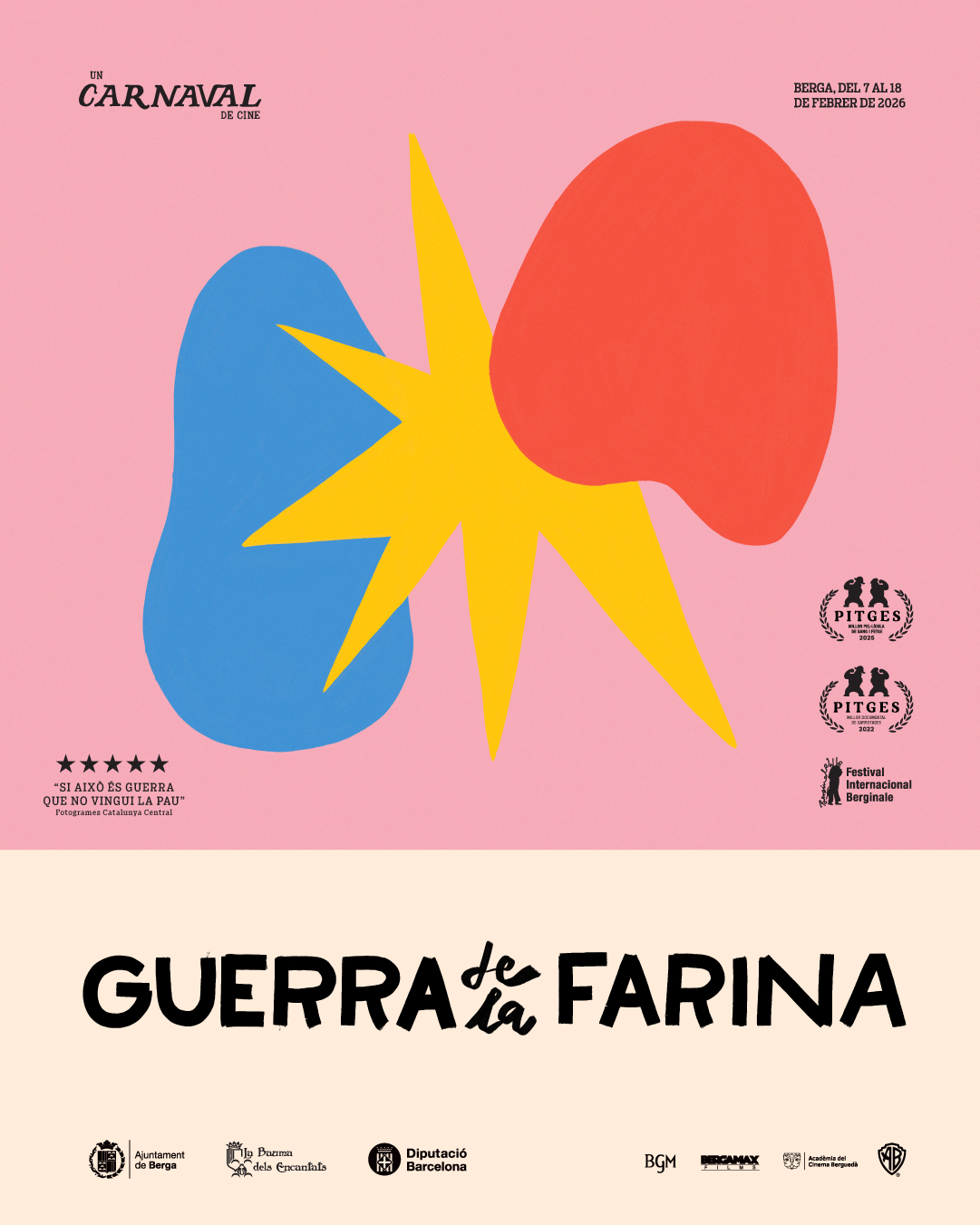 Carnaval 2026: Guerra de la farina