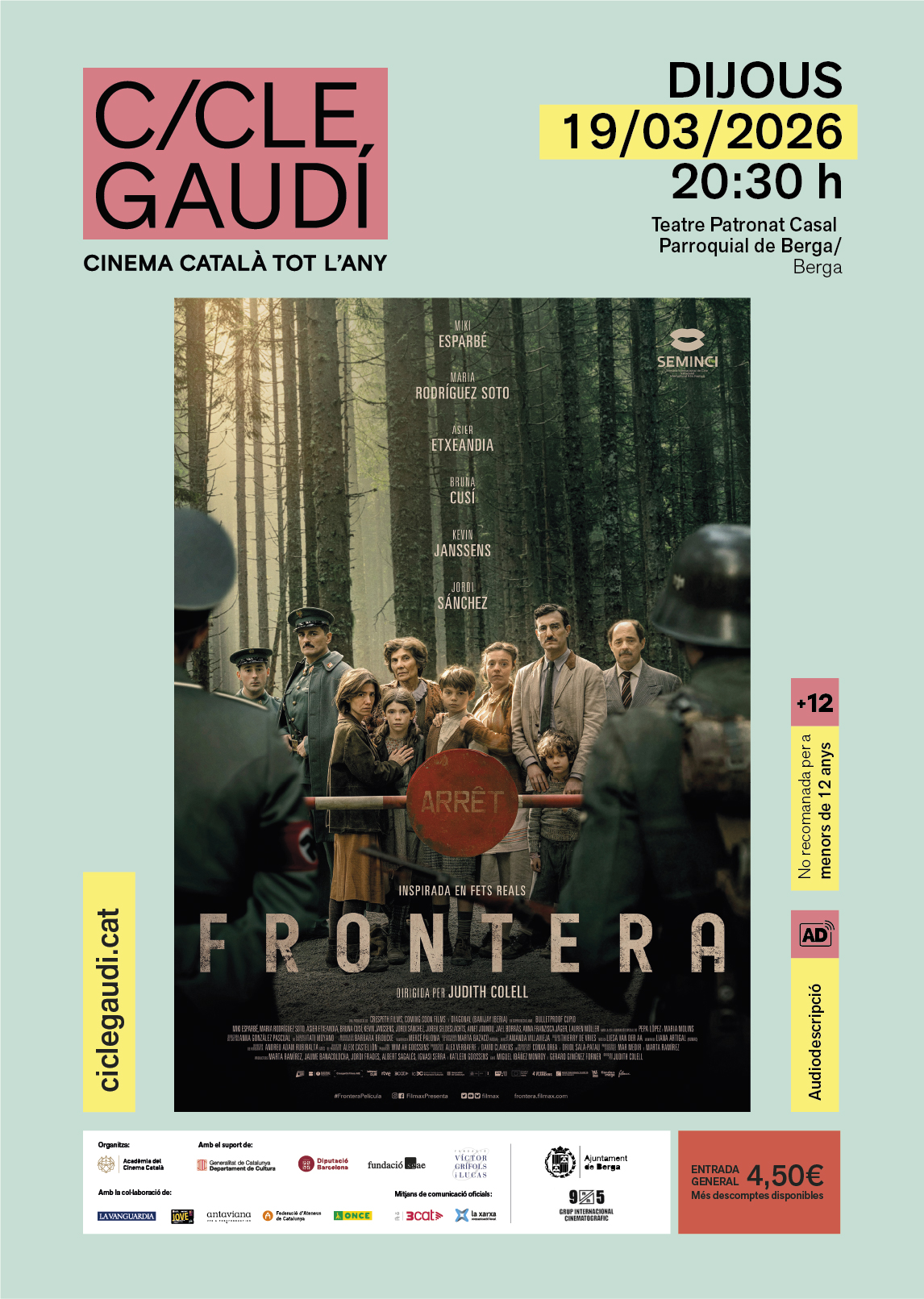 Cicle Gaud&iacute;: "Frontera"