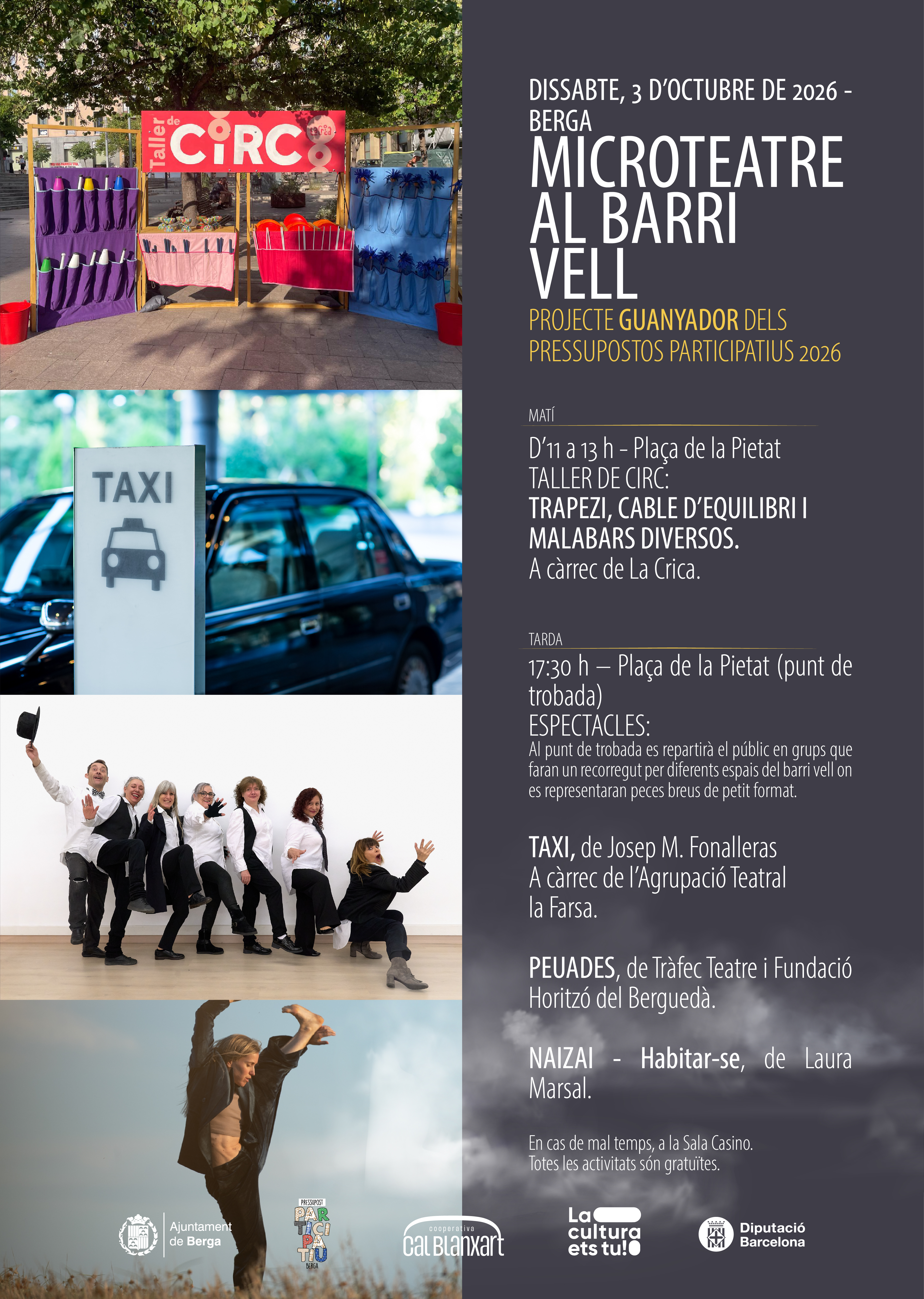 Cartell - Microteatre al Barri Vell