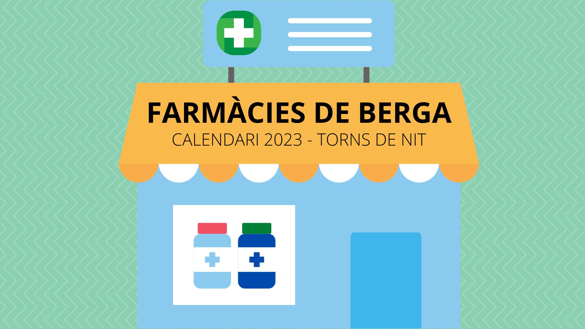 Calendari de farmàcies de guàrdia 2023