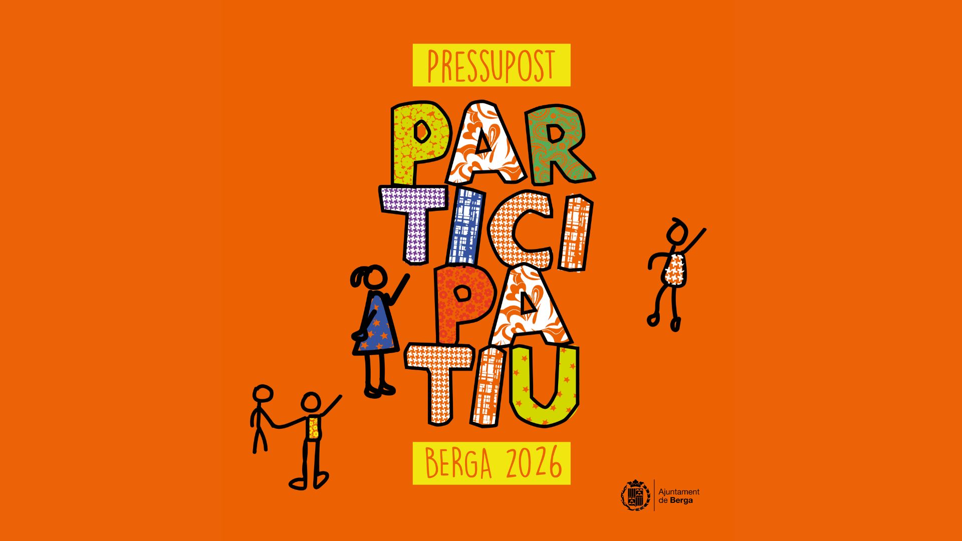 Berga obre la convocat&ograve;ria del pressupost participatiu de 2026 amb una dotaci&oacute; econ&ograve;mica de 45.000 &euro;