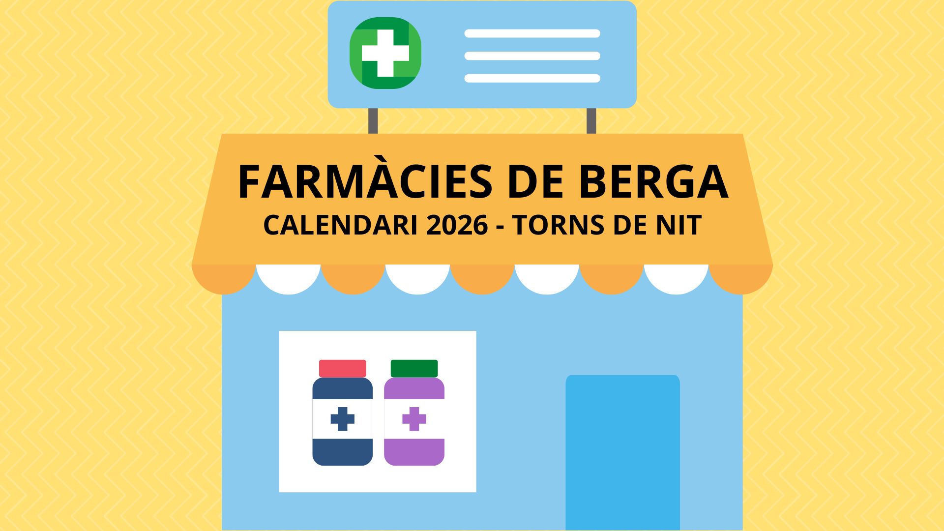 Calendari de farmàcies de guàrdia 2026