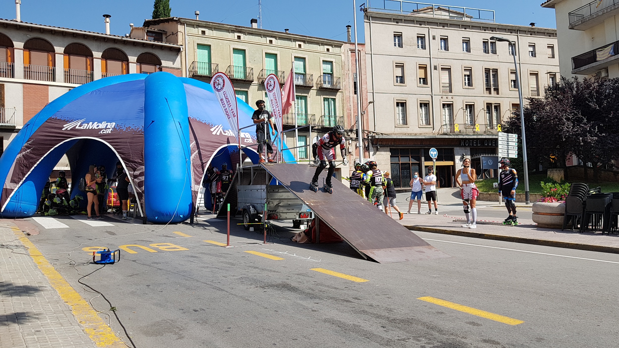 Berga serà l'epicentre del patinatge alpí en línia amb la disputa de diverses competicions els dies 9 i 10 de juliol