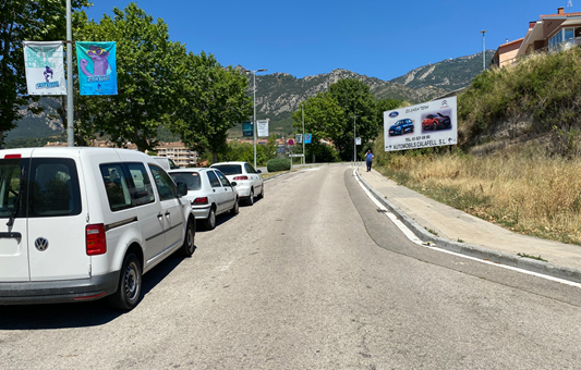 L'adequació de la xarxa de sanejament afectarà la mobilitat al vial d'accés sud de Berga, a la zona del Tossalet de les Forques, a partir del 13 de juliol 