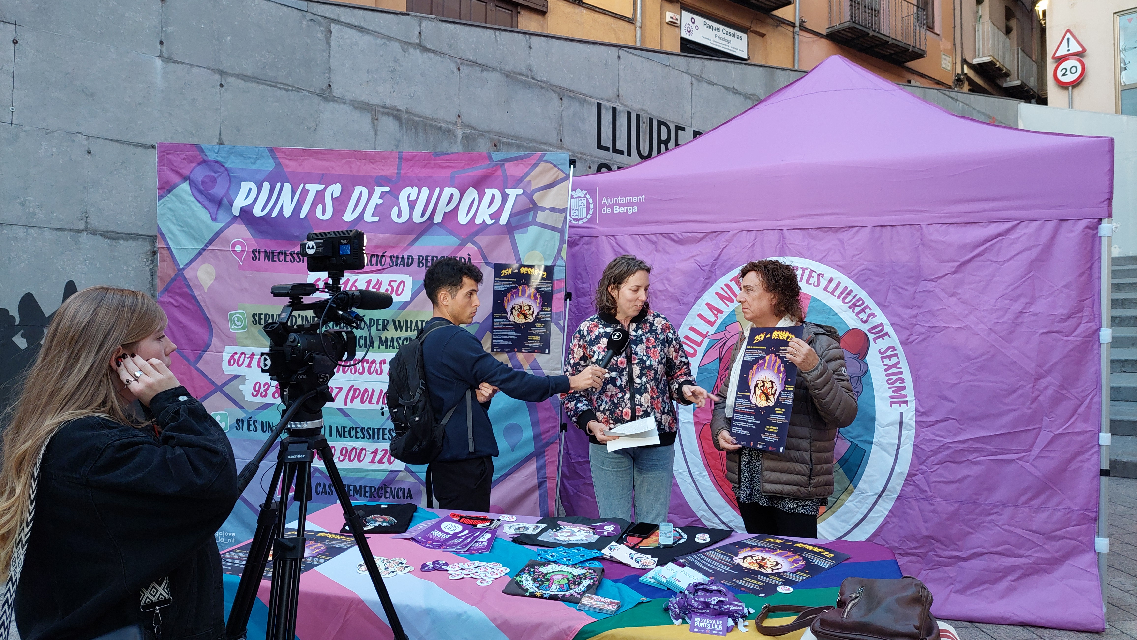 Berga reivindica l'eliminació de la violència contra les dones programant activitats i tallers entorn del 25N 