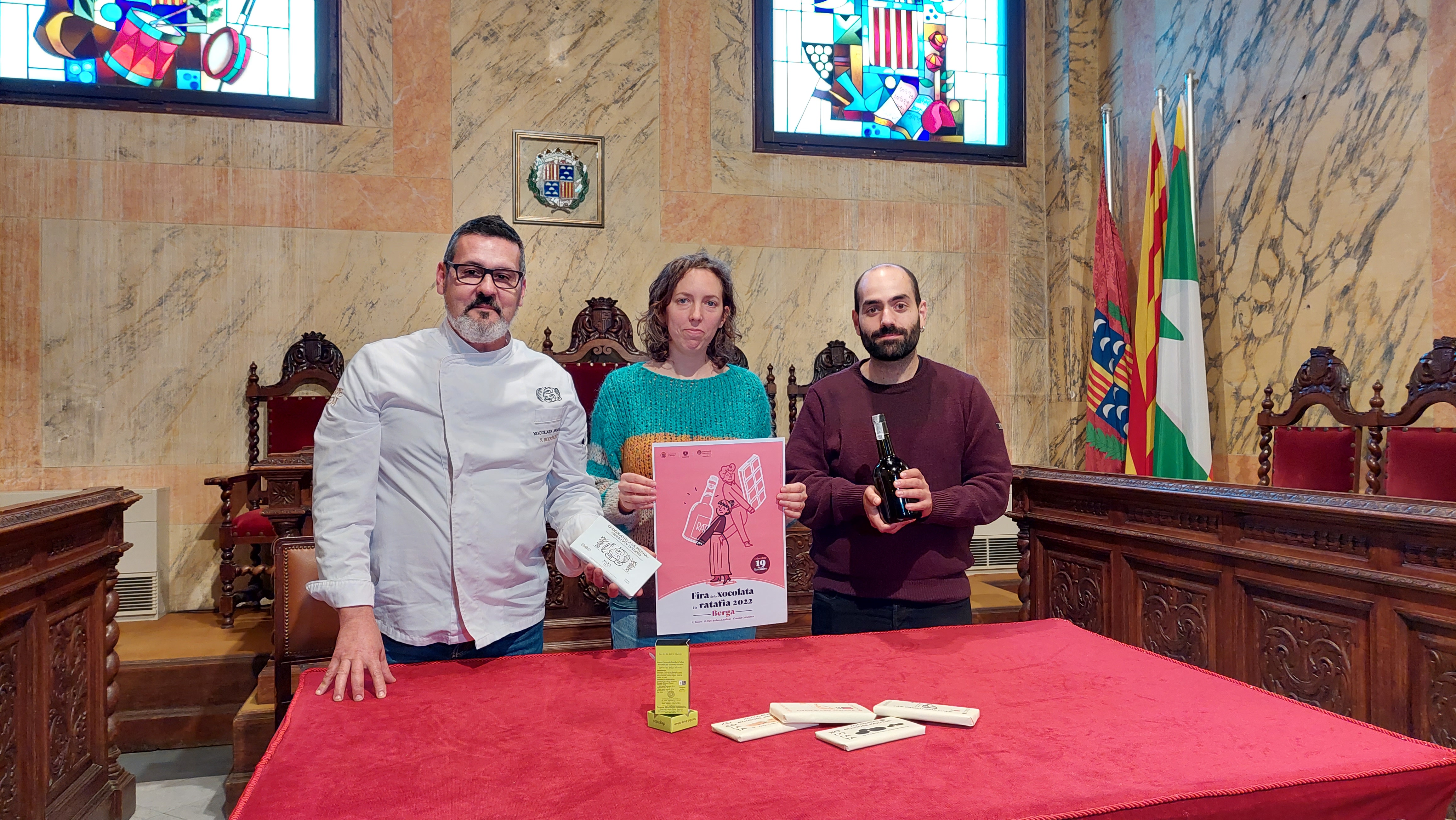 Berga consolida la fira més dolça de la tardor potenciant la mostra, venda i divulgació de la xocolata i la ratafia