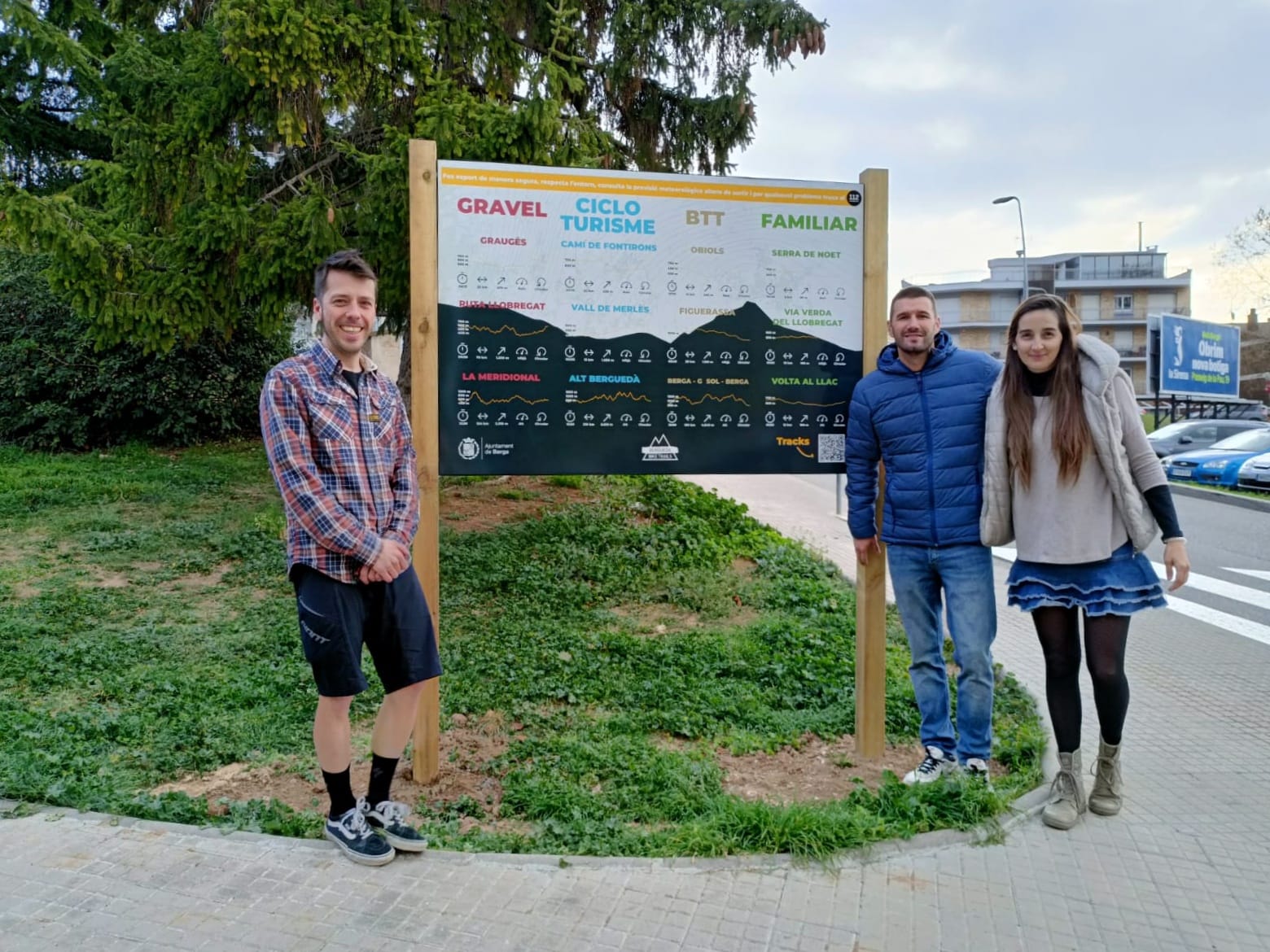 Berga promou l??esport i el turisme amb una dotzena de rutes ciclistes per descobrir la ciutat i la comarca