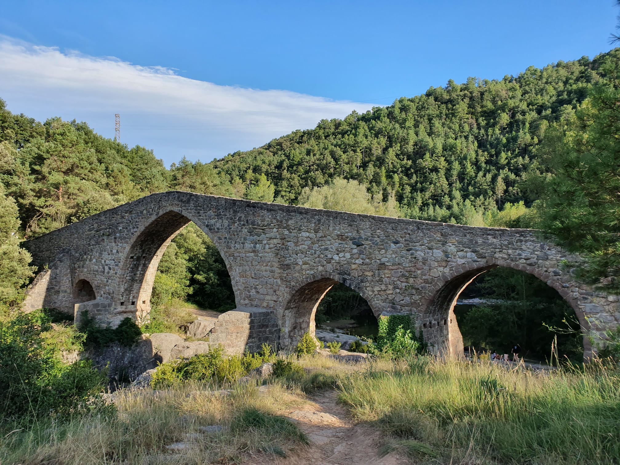 Berga i Cercs restringeixen l'accés a Pedret amb vehicles de motor durant els caps de setmana de juliol i agost