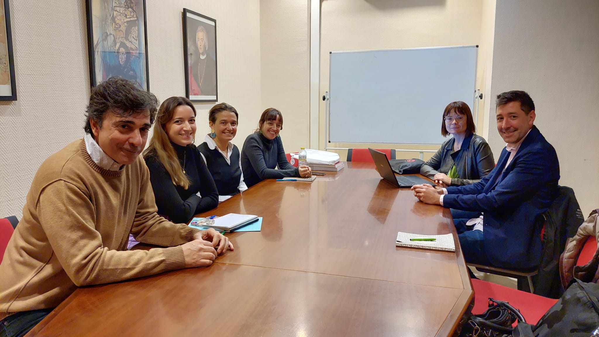 Reunió tècnica entre representants de la Subdirecció General de Gestió i Coordinació de Béns Culturals i l'Ajuntament de Berga 