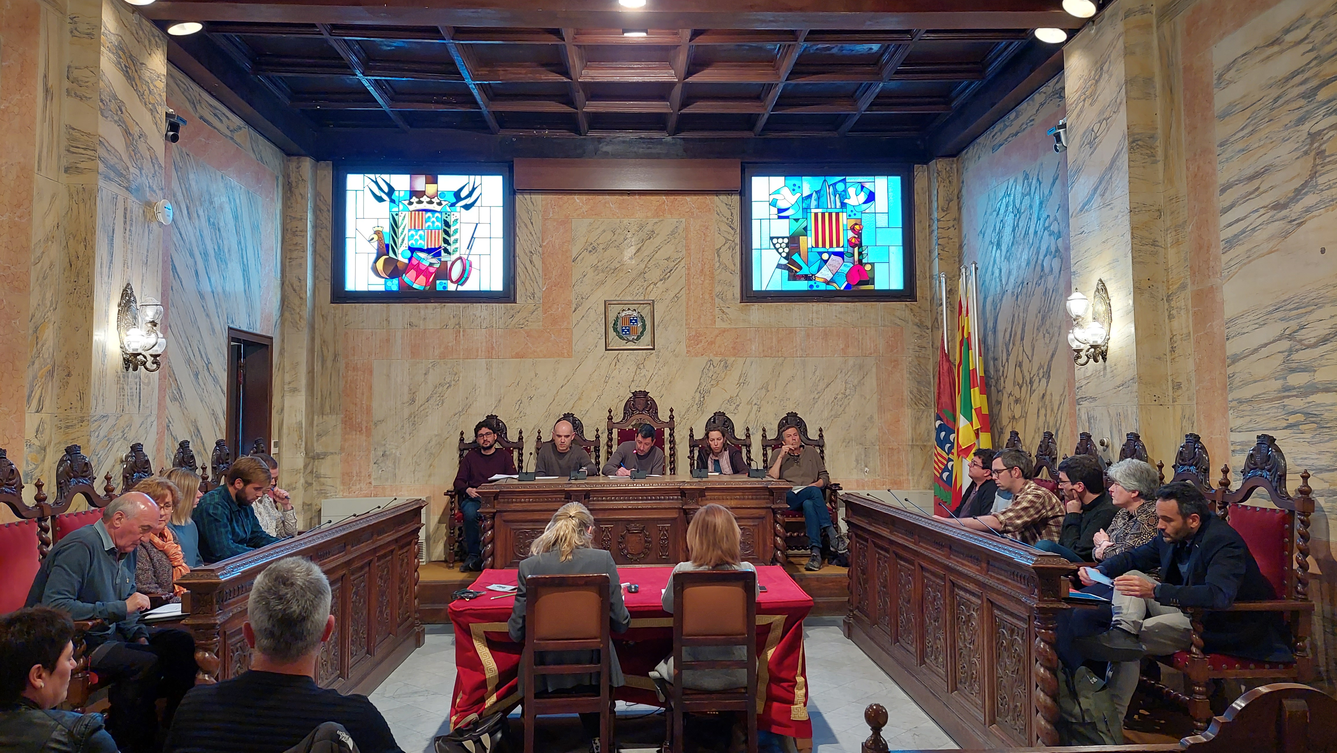 Resum del ple de la corporació corresponent a la sessió ordinària d'abril de 2023