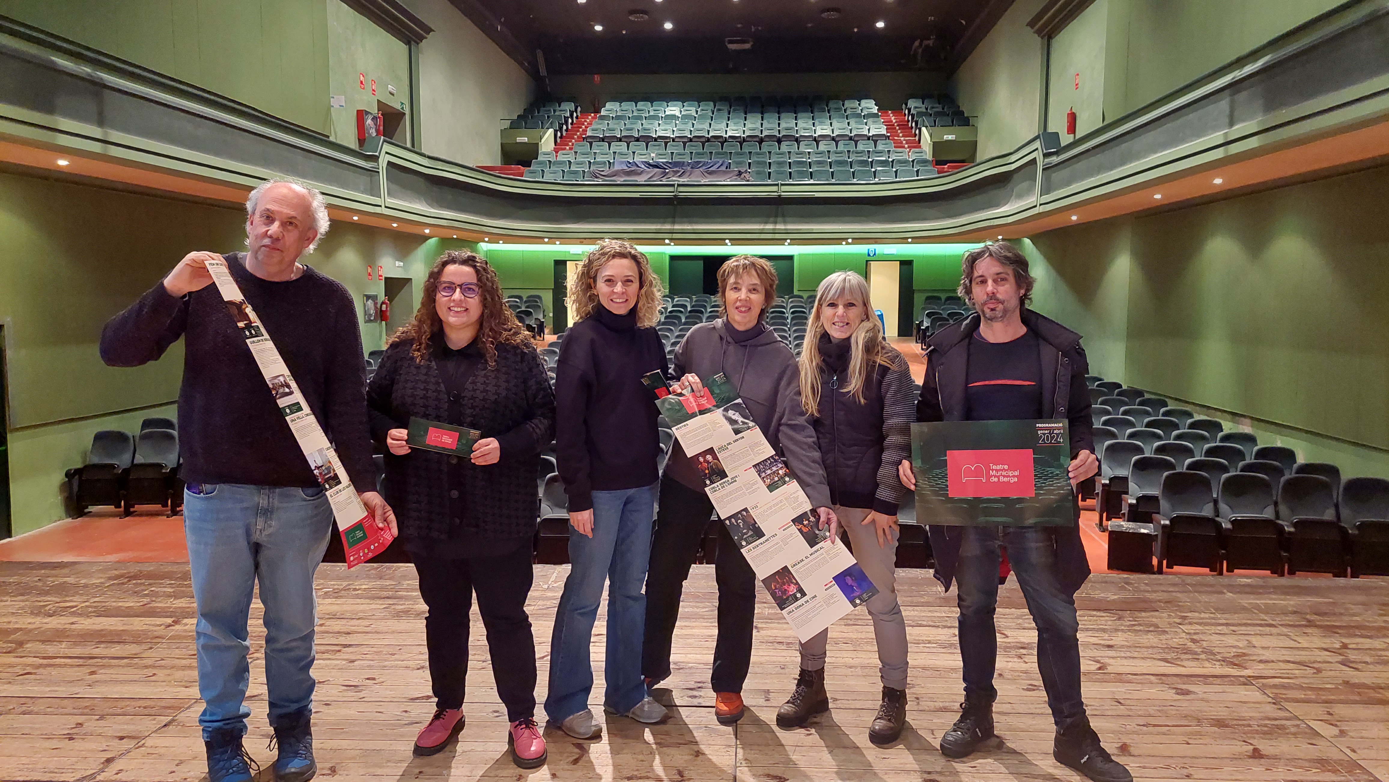 El Teatre Municipal de Berga programa espectacles amateurs i professionals que potencien el talent artístic berguedà 