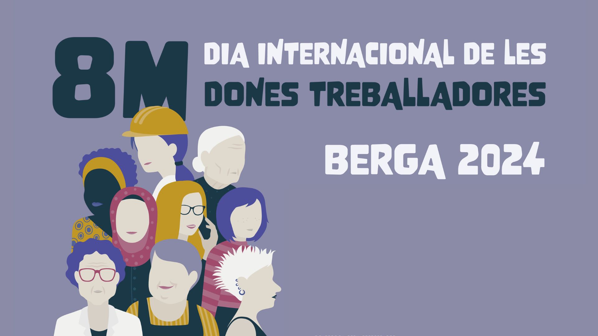 Berga commemora el 8M amb més d'una desena de propostes per reivindicar els drets de les dones 