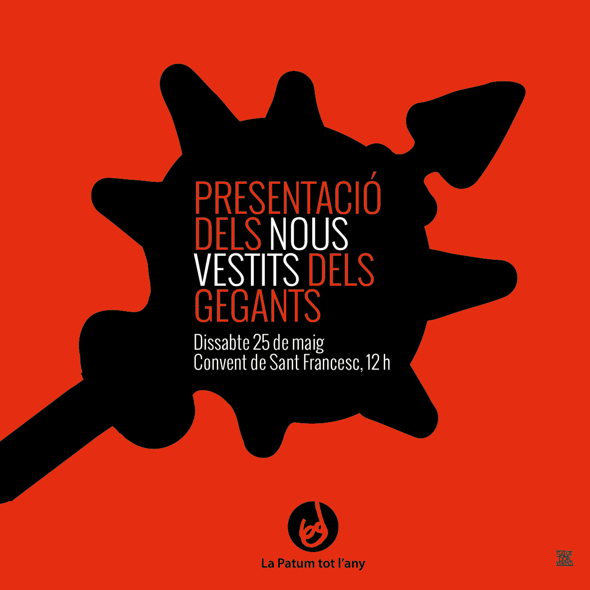 Presentació dels nous vestits dels gegants de La Patum