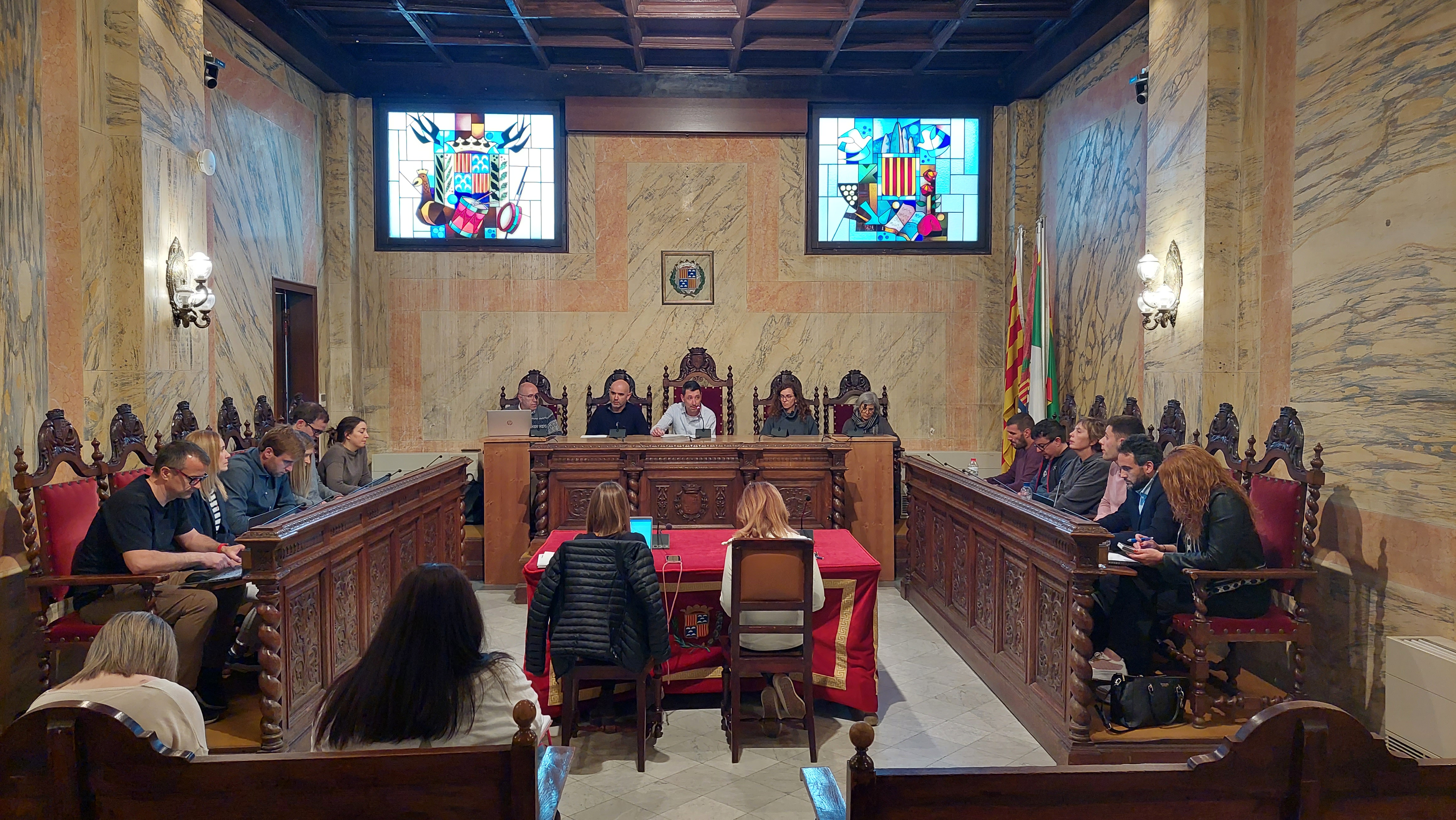 Resum del ple de la corporació corresponent a la sessió ordinària d'abril de 2024