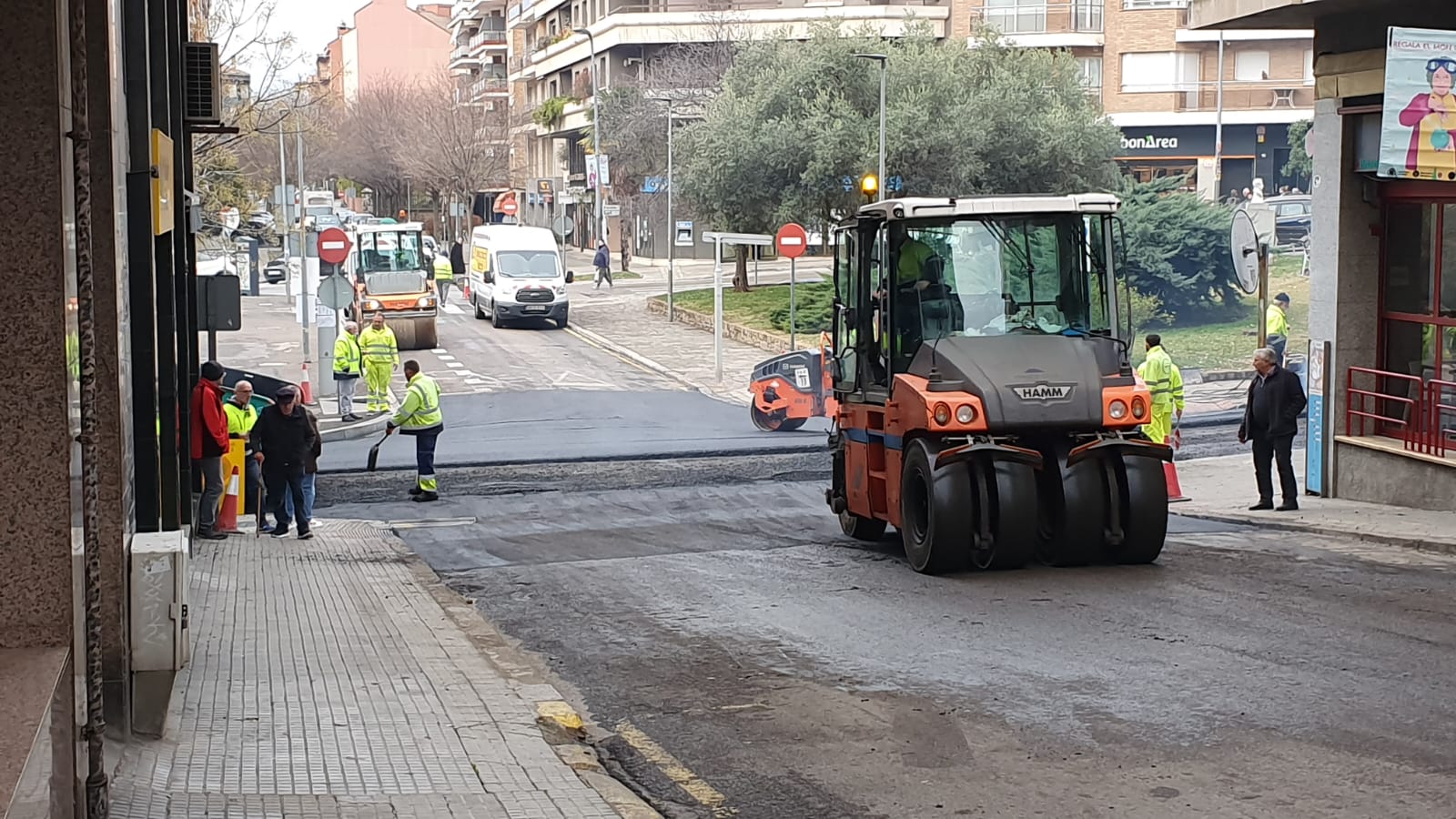 Berga durà a terme obres de pavimentació de diversos carrers de la ciutat del 2 al 5 de setembre