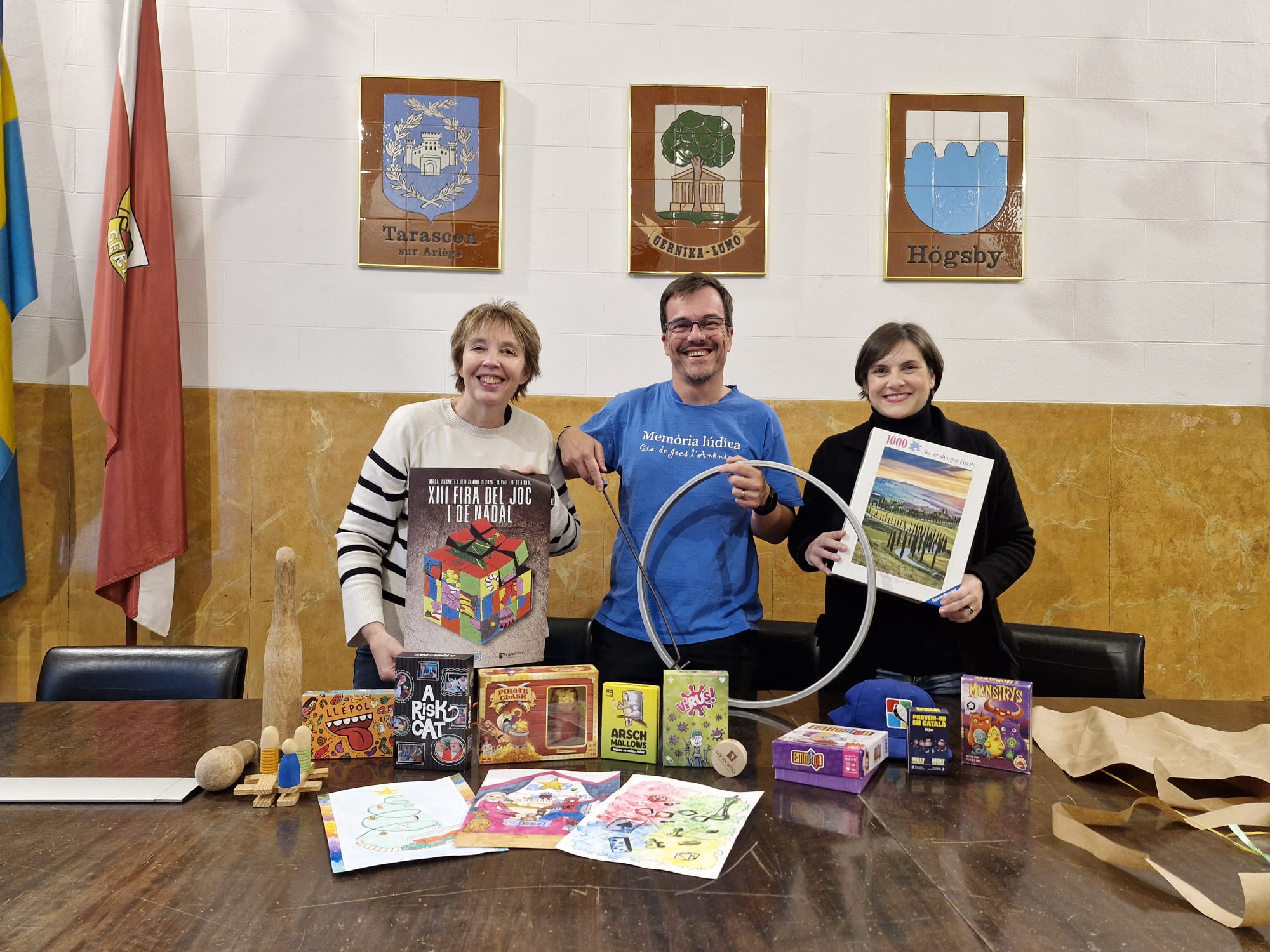 La XIII Fira del Joc i de Nadal de Berga aposta per la introducció del puzle i la construcció d'estels