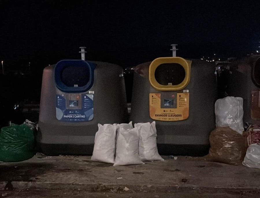 La Policia Local de Berga sanciona cinc persones per abandonar residus a la via pública