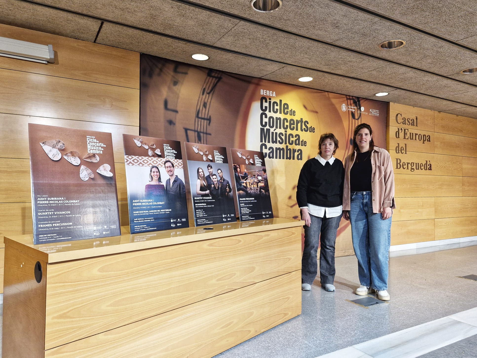 El Cicle de M&uacute;sica de Cambra consolida la seva pres&egrave;ncia en la programaci&oacute; cultural berguedana amb propostes cl&agrave;ssiques i trencadores 