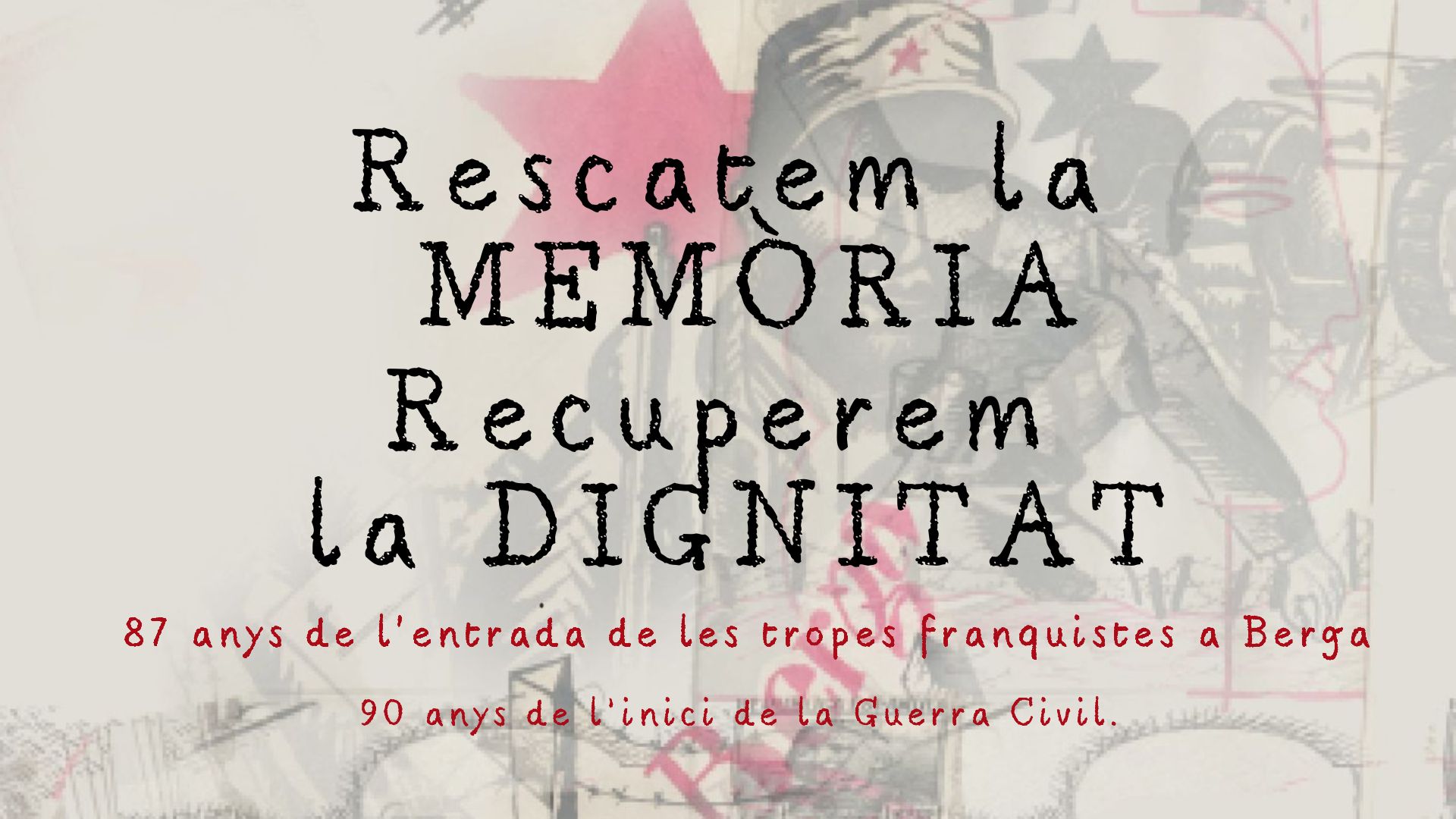 Berga repr&egrave;n el cicle d'activitats de mem&ograve;ria hist&ograve;rica homenatjant Mn. Armengou i els exiliats berguedans